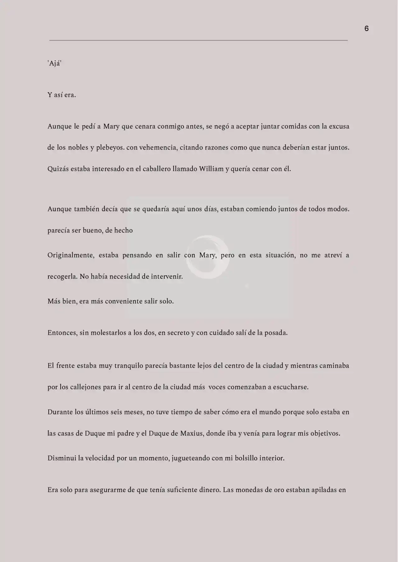 Los Protagonistas Rompieron (Novela) - Capítulo 8 - Página 6 - LectorTMOo