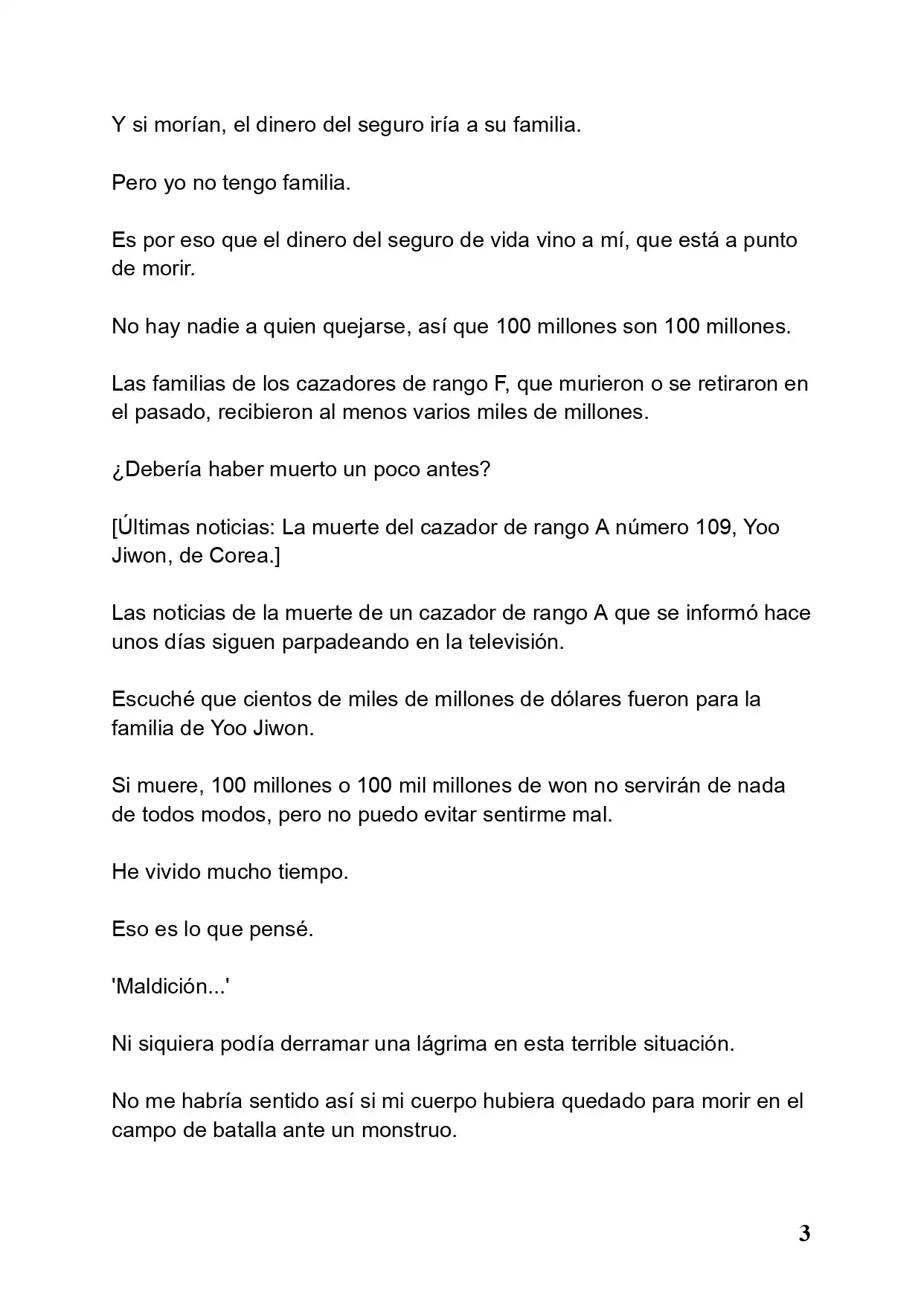 Los Protagonistas Son Asesinados Por Mí (Novela) - Capítulo 1.100 - Página 4 - LectorTMOo