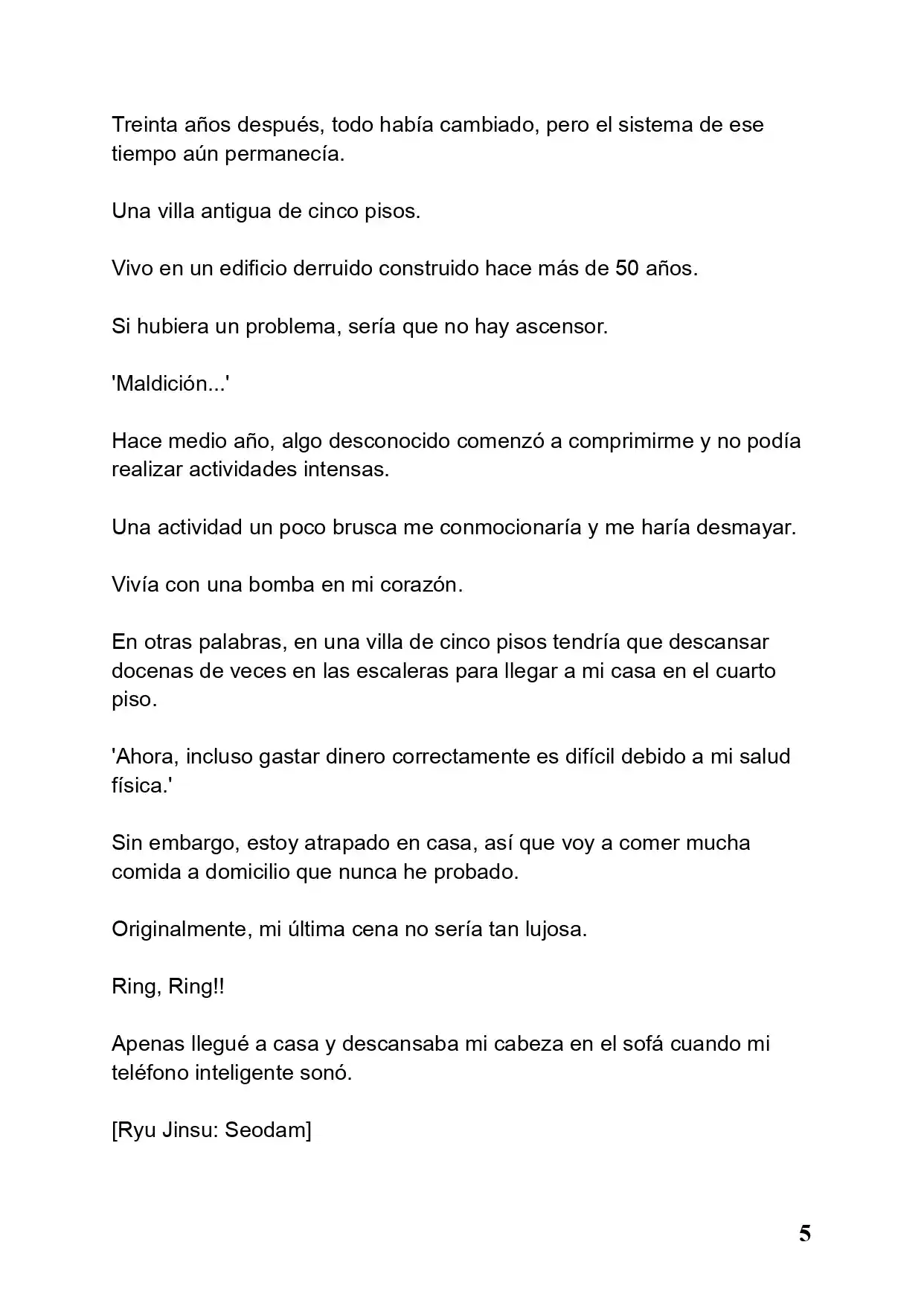 Los Protagonistas Son Asesinados Por Mí (Novela) - Capítulo 1.100 - Página 6 - LectorTMOo
