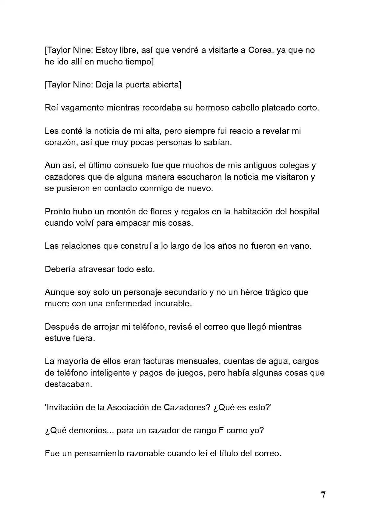 Los Protagonistas Son Asesinados Por Mí (Novela) - Capítulo 1.100 - Página 8 - LectorTMOo
