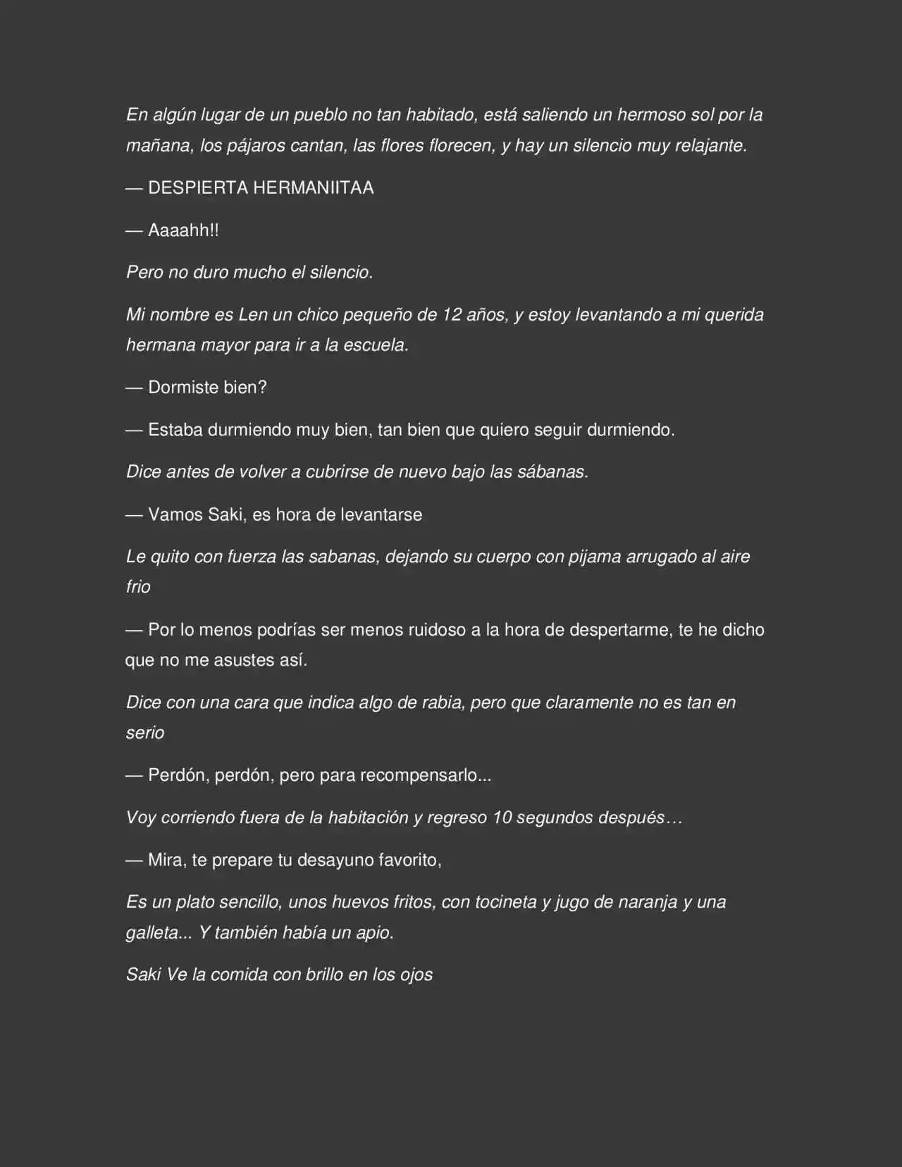 Los Secretos De La Magia Y Sangre (Novela) - Capítulo 1 - Página 1 - LectorTMOo