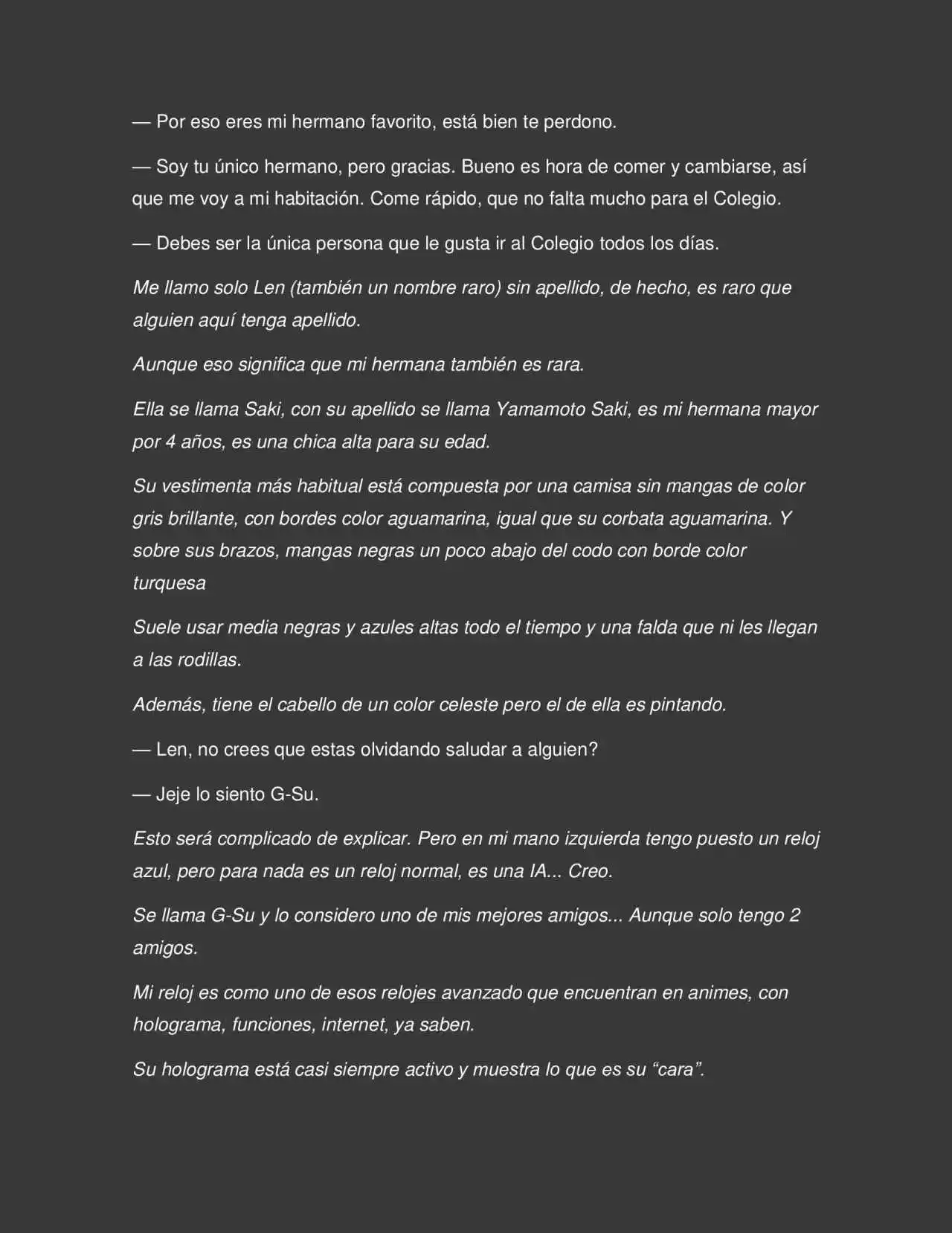 Los Secretos De La Magia Y Sangre (Novela) - Capítulo 1 - Página 2 - LectorTMOo
