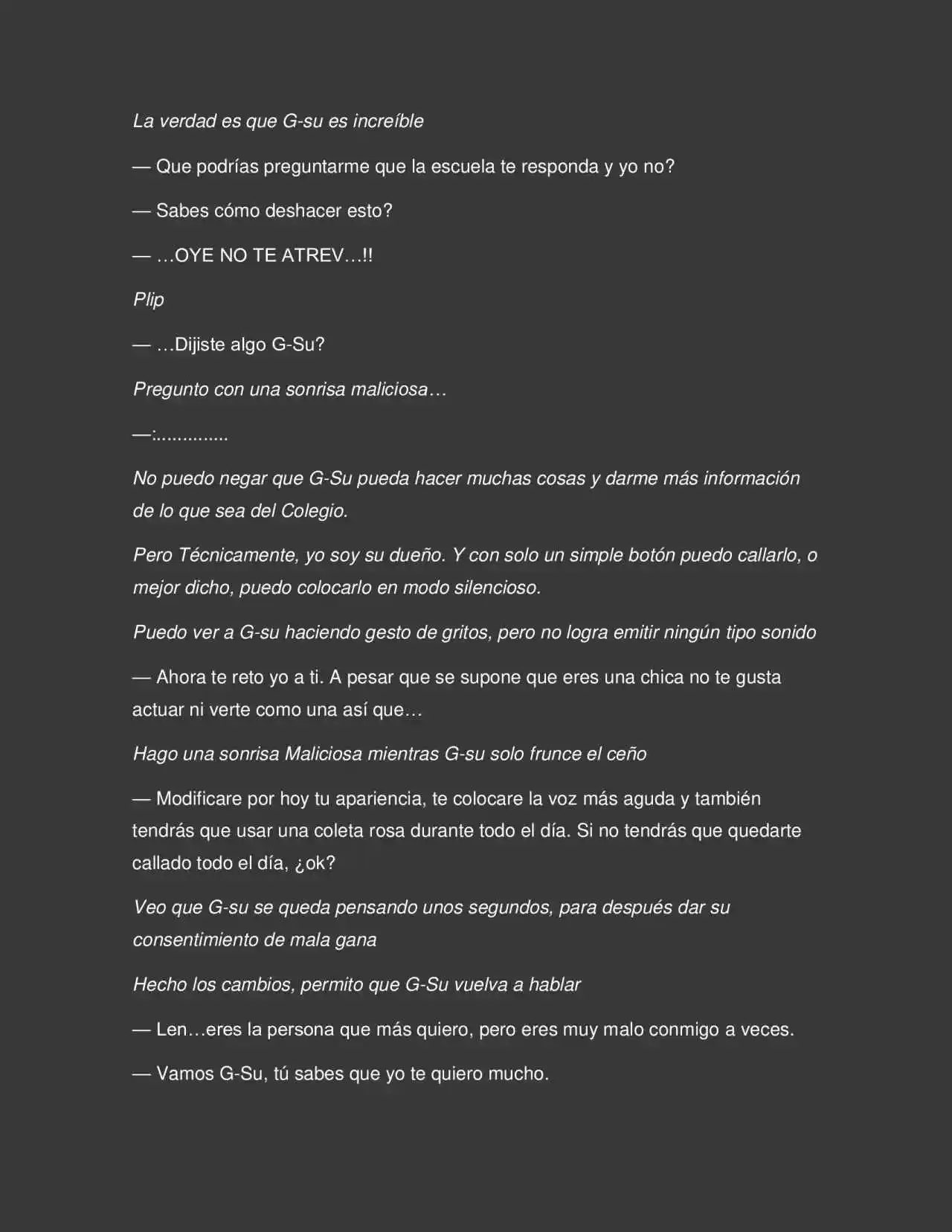 Los Secretos De La Magia Y Sangre (Novela) - Capítulo 1 - Página 6 - LectorTMOo