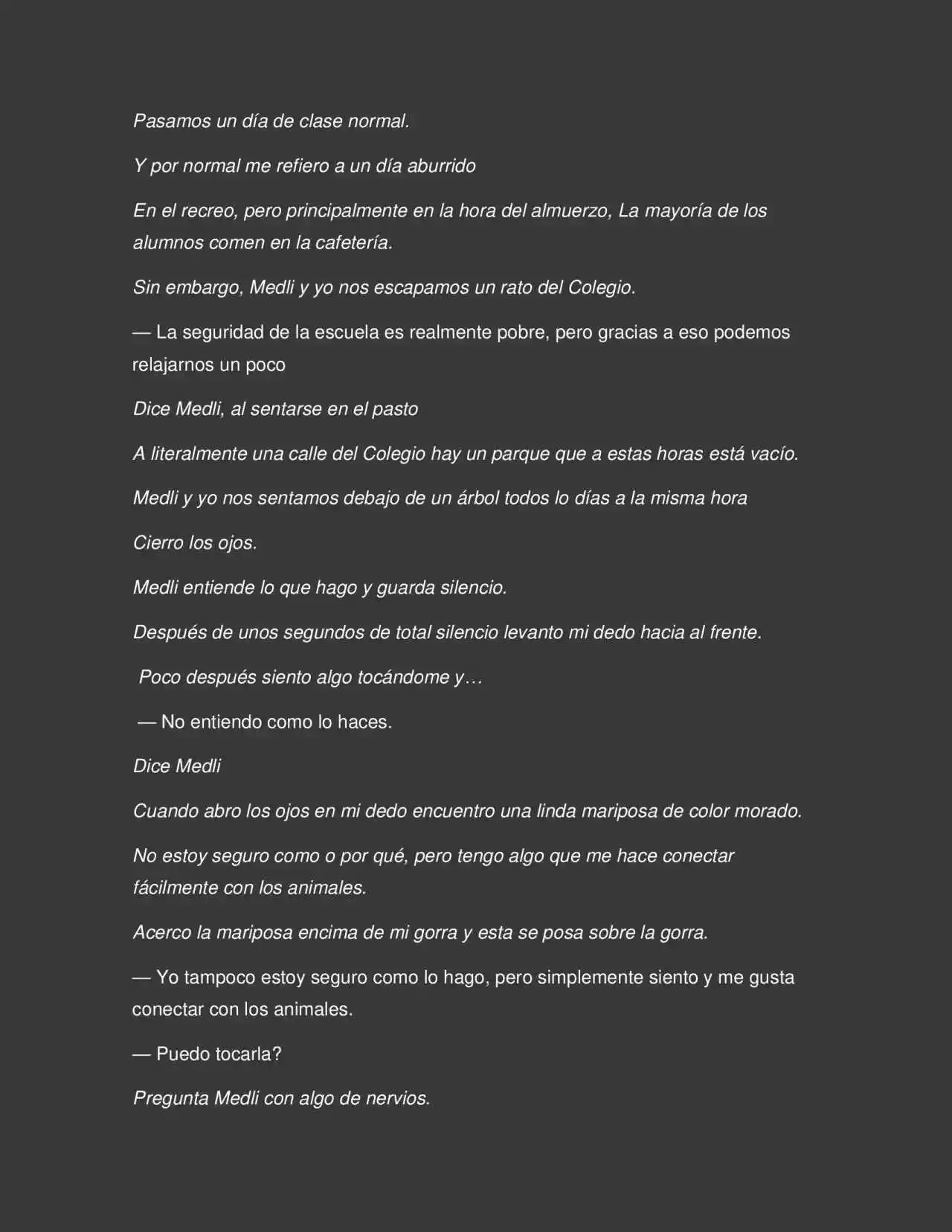 Los Secretos De La Magia Y Sangre (Novela) - Capítulo 1 - Página 11 - LectorTMOo