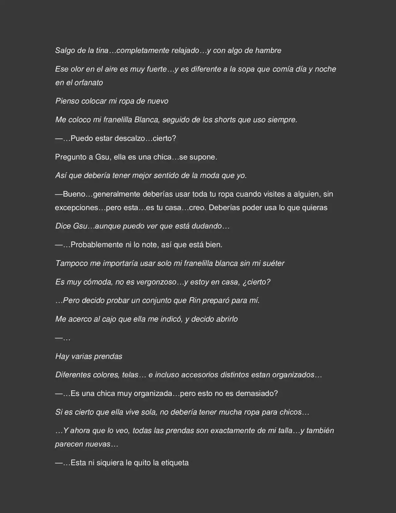 Los Secretos De La Magia Y Sangre (Novela) - Capítulo 10 - Página 1 - LectorTMOo