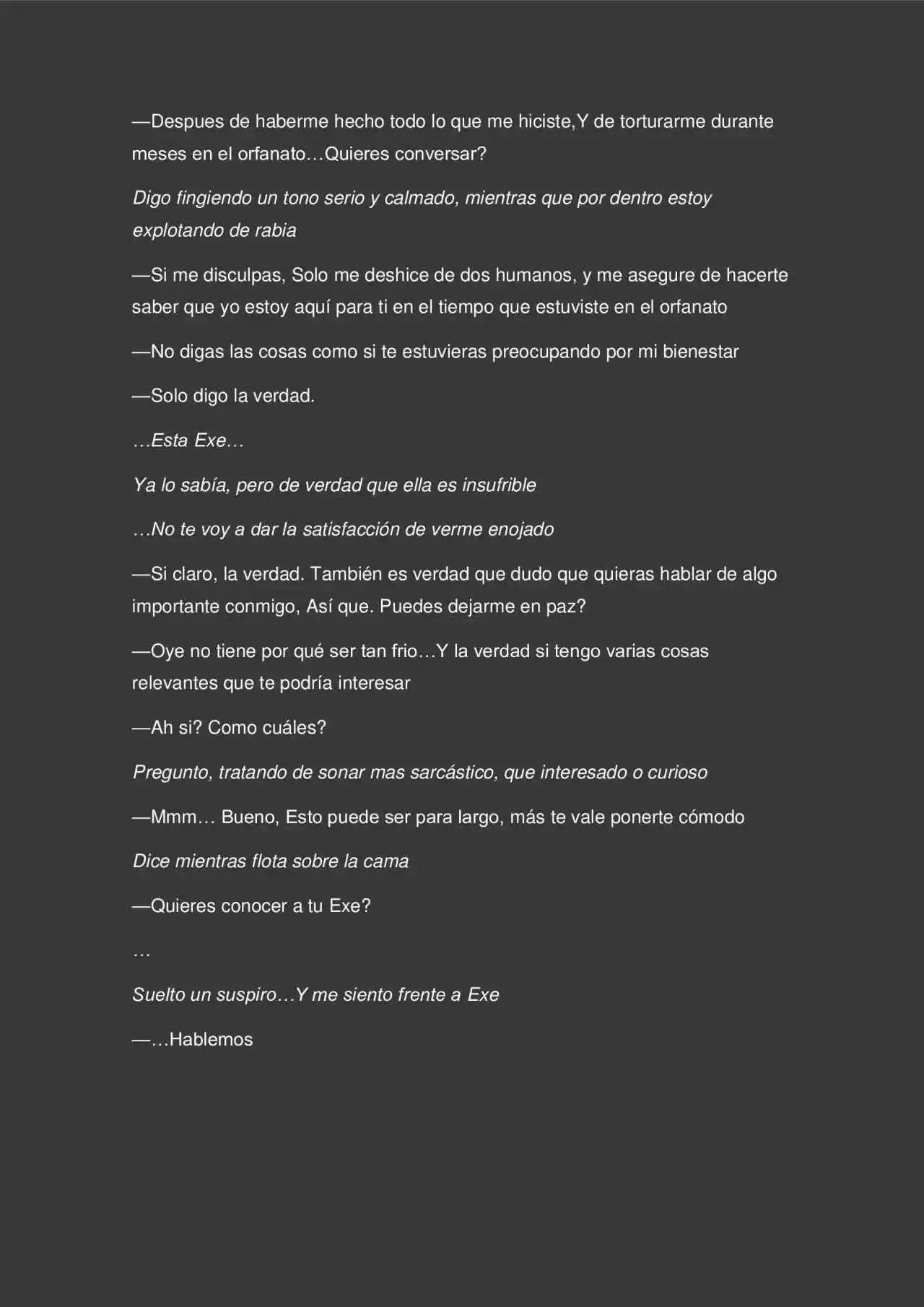Los Secretos De La Magia Y Sangre (Novela) - Capítulo 11 - Página 3 - LectorTMOo