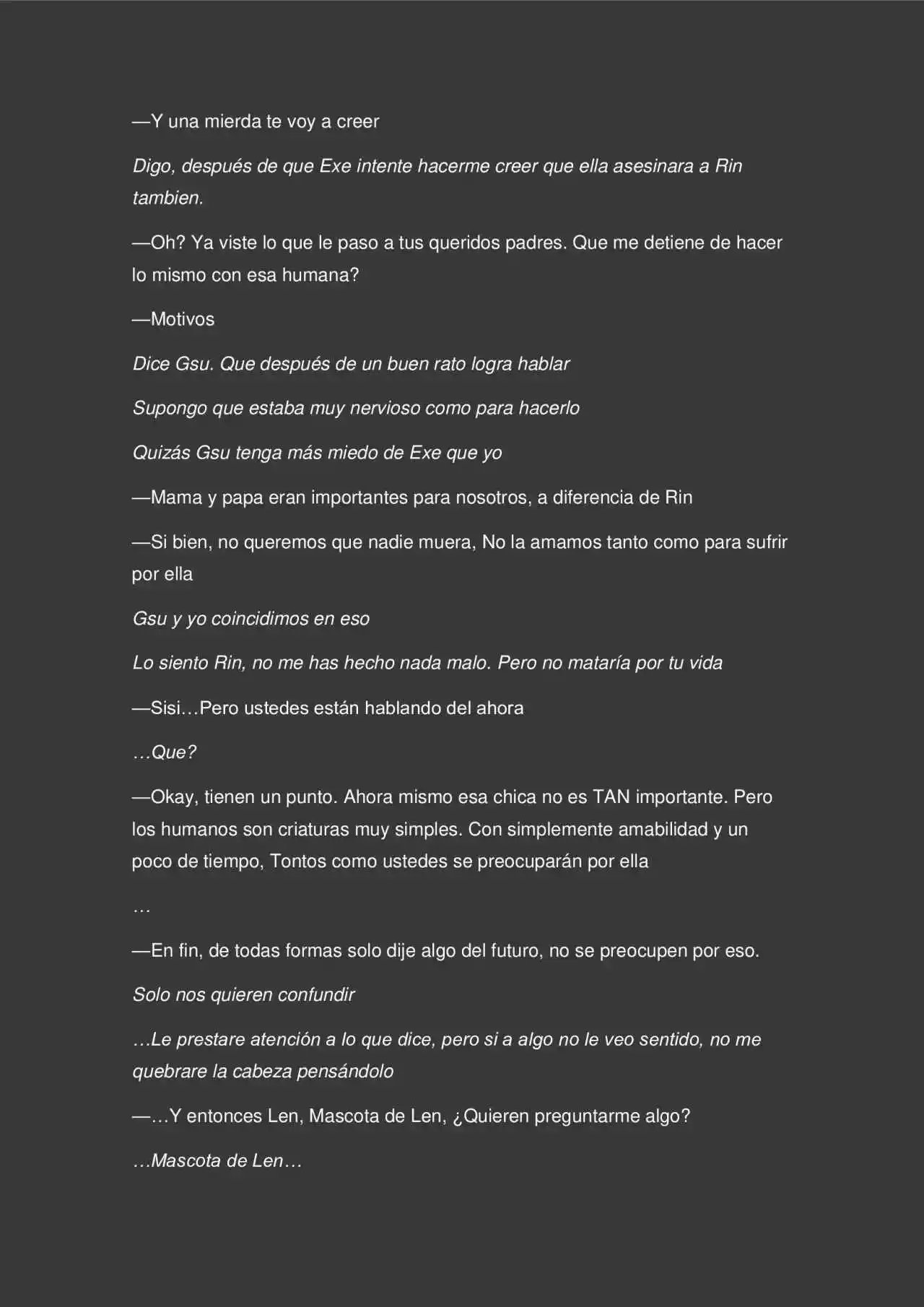 Los Secretos De La Magia Y Sangre (Novela) - Capítulo 11 - Página 4 - LectorTMOo