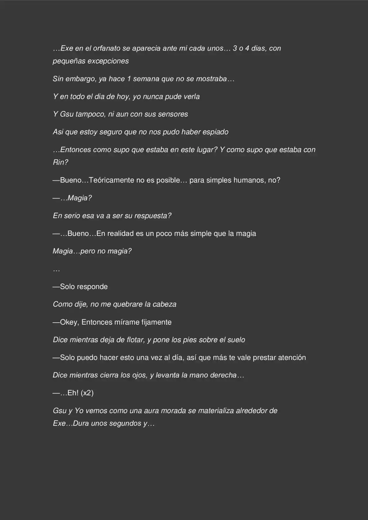 Los Secretos De La Magia Y Sangre (Novela) - Capítulo 11 - Página 6 - LectorTMOo