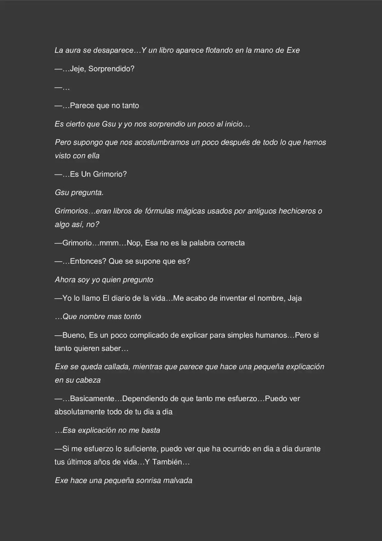 Los Secretos De La Magia Y Sangre (Novela) - Capítulo 11 - Página 7 - LectorTMOo