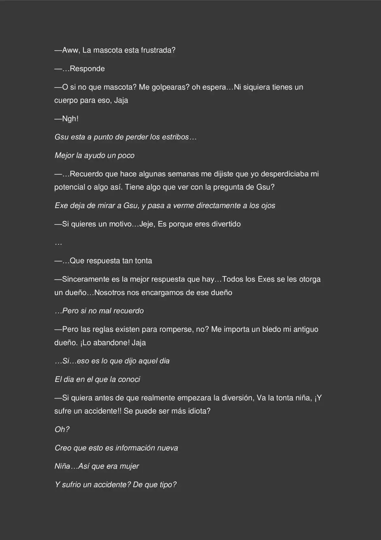 Los Secretos De La Magia Y Sangre (Novela) - Capítulo 11 - Página 10 - LectorTMOo