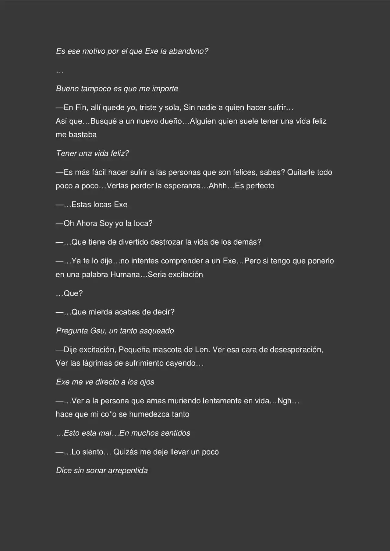 Los Secretos De La Magia Y Sangre (Novela) - Capítulo 11 - Página 11 - LectorTMOo
