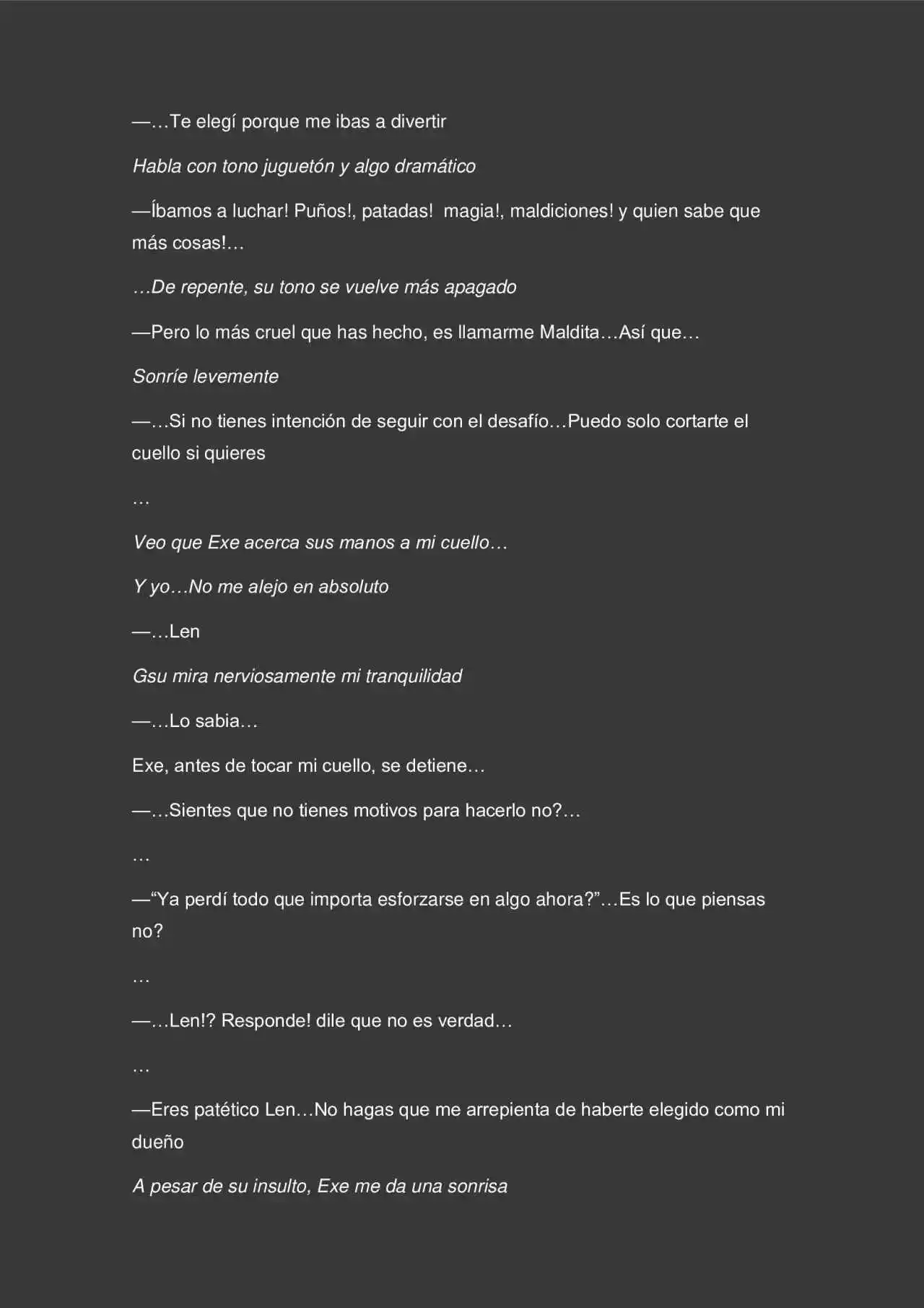 Los Secretos De La Magia Y Sangre (Novela) - Capítulo 11 - Página 15 - LectorTMOo