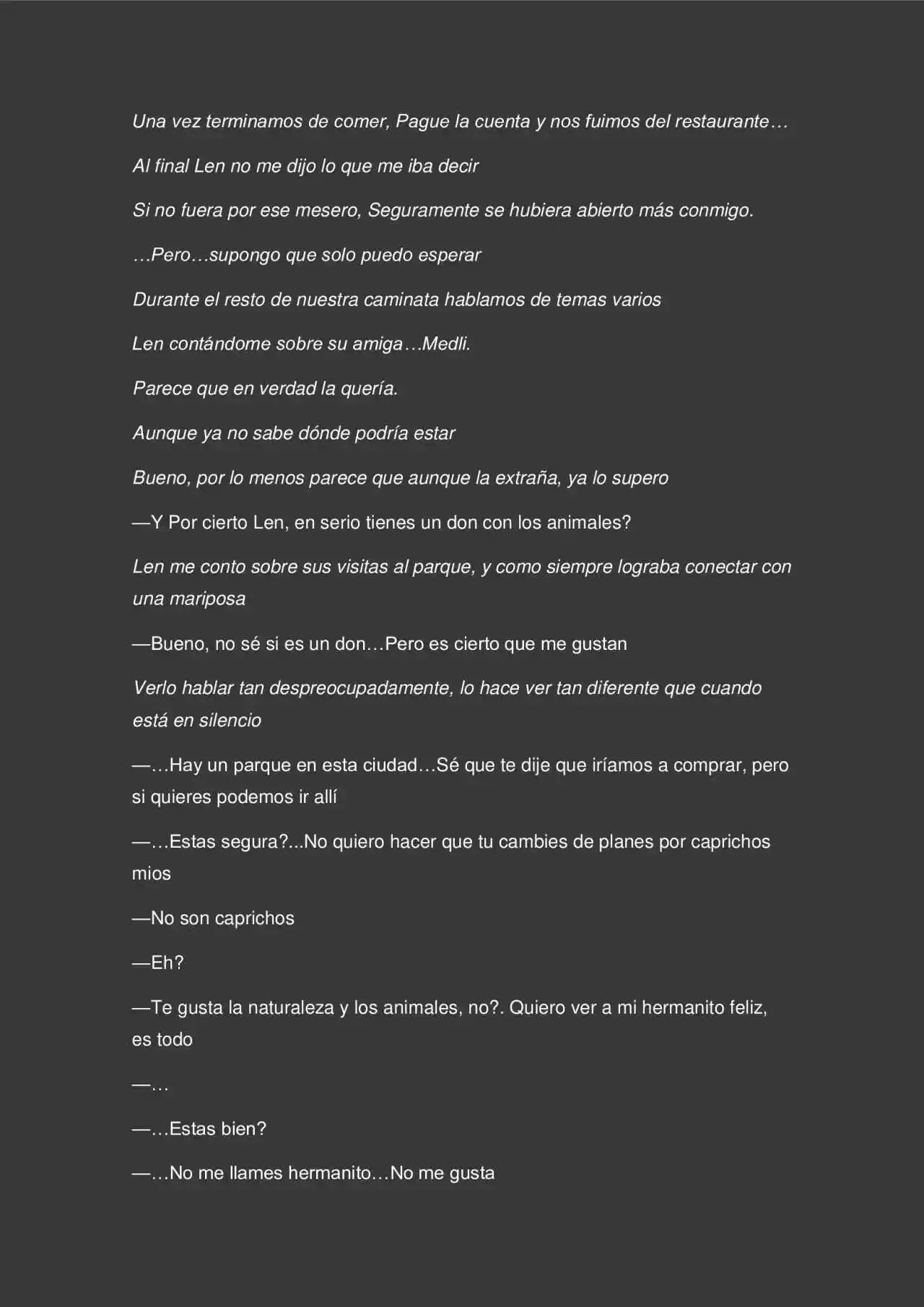 Los Secretos De La Magia Y Sangre (Novela) - Capítulo 15 - Página 1 - LectorTMOo