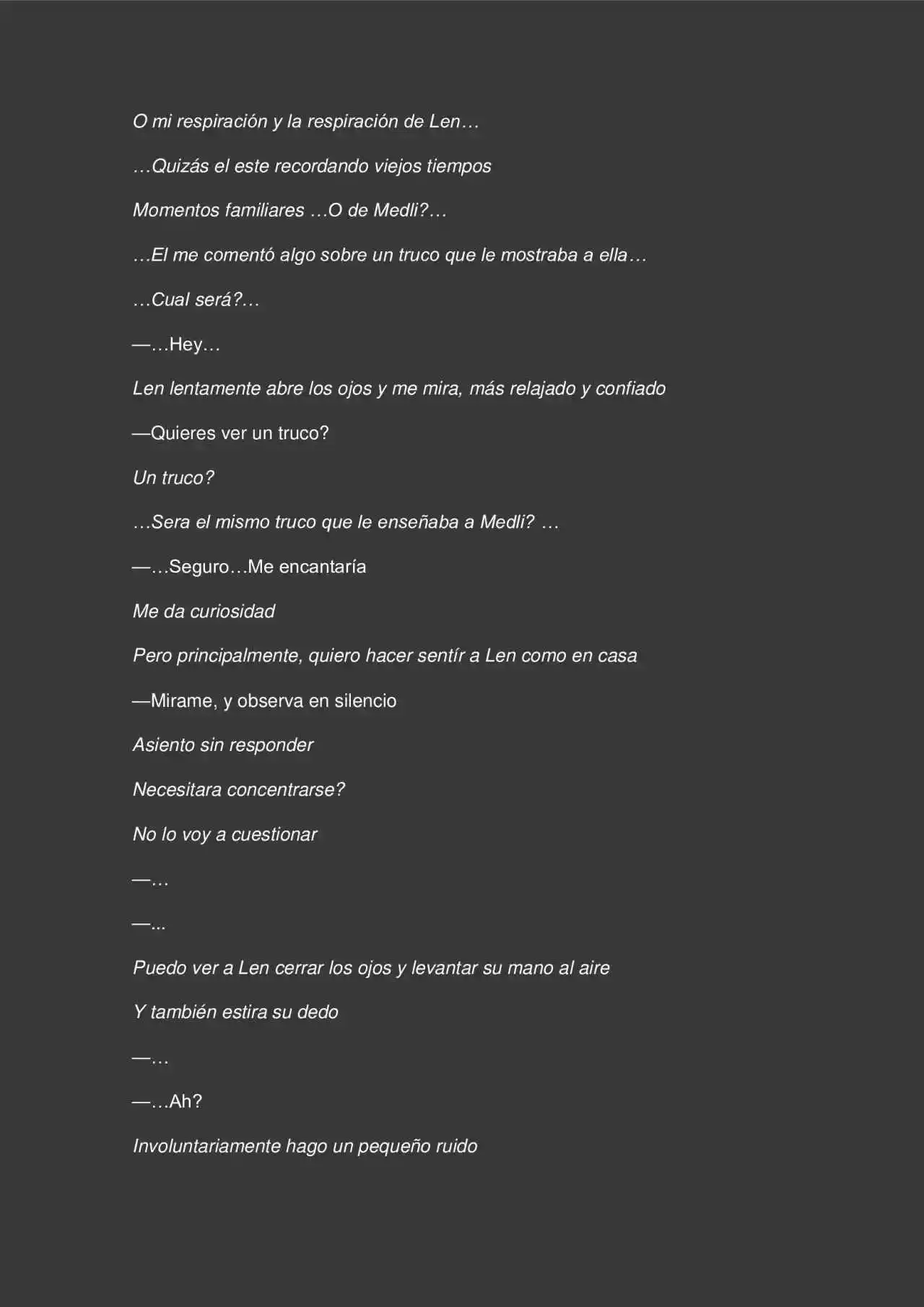 Los Secretos De La Magia Y Sangre (Novela) - Capítulo 15 - Página 5 - LectorTMOo