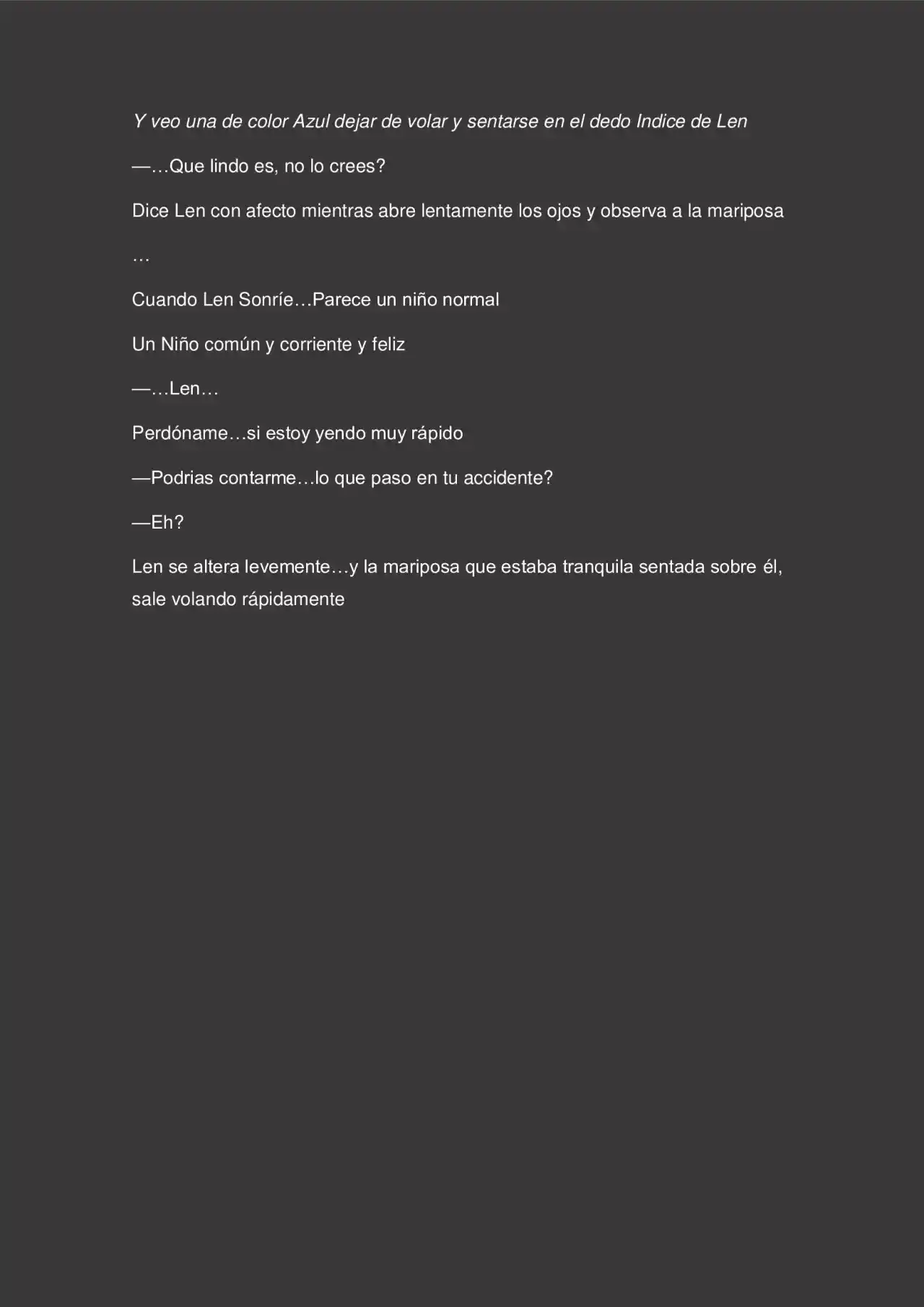 Los Secretos De La Magia Y Sangre (Novela) - Capítulo 15 - Página 8 - LectorTMOo