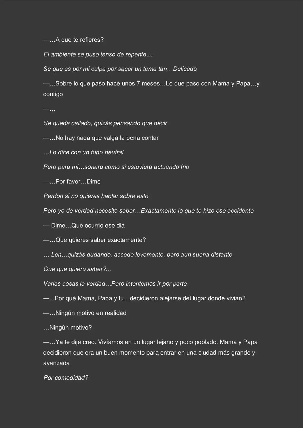 Los Secretos De La Magia Y Sangre (Novela) - Capítulo 16 - Página 1 - LectorTMOo