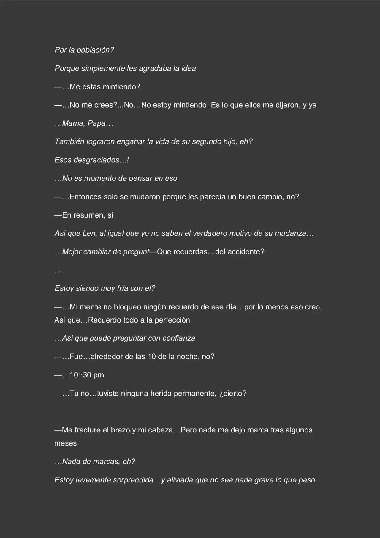 Los Secretos De La Magia Y Sangre (Novela) - Capítulo 16 - Página 2 - LectorTMOo