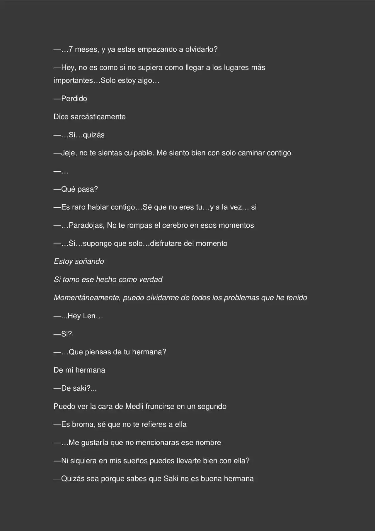 Los Secretos De La Magia Y Sangre (Novela) - Capítulo 17 - Página 3 - LectorTMOo