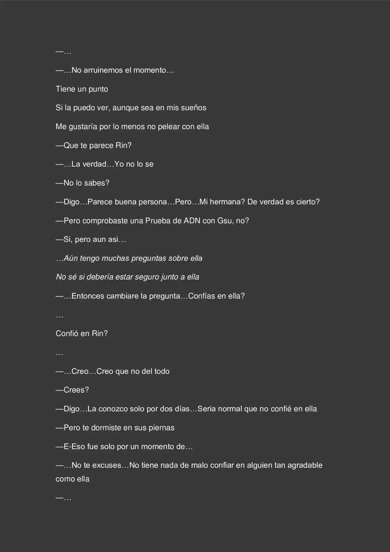 Los Secretos De La Magia Y Sangre (Novela) - Capítulo 17 - Página 4 - LectorTMOo