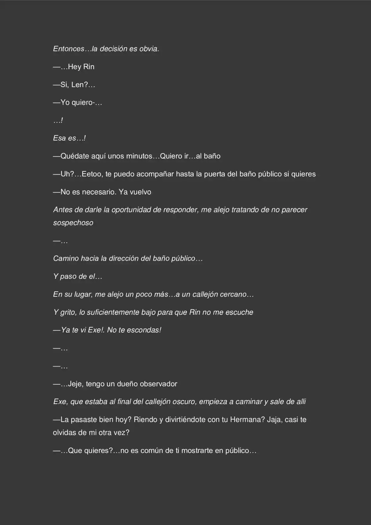 Los Secretos De La Magia Y Sangre (Novela) - Capítulo 18 - Página 3 - LectorTMOo