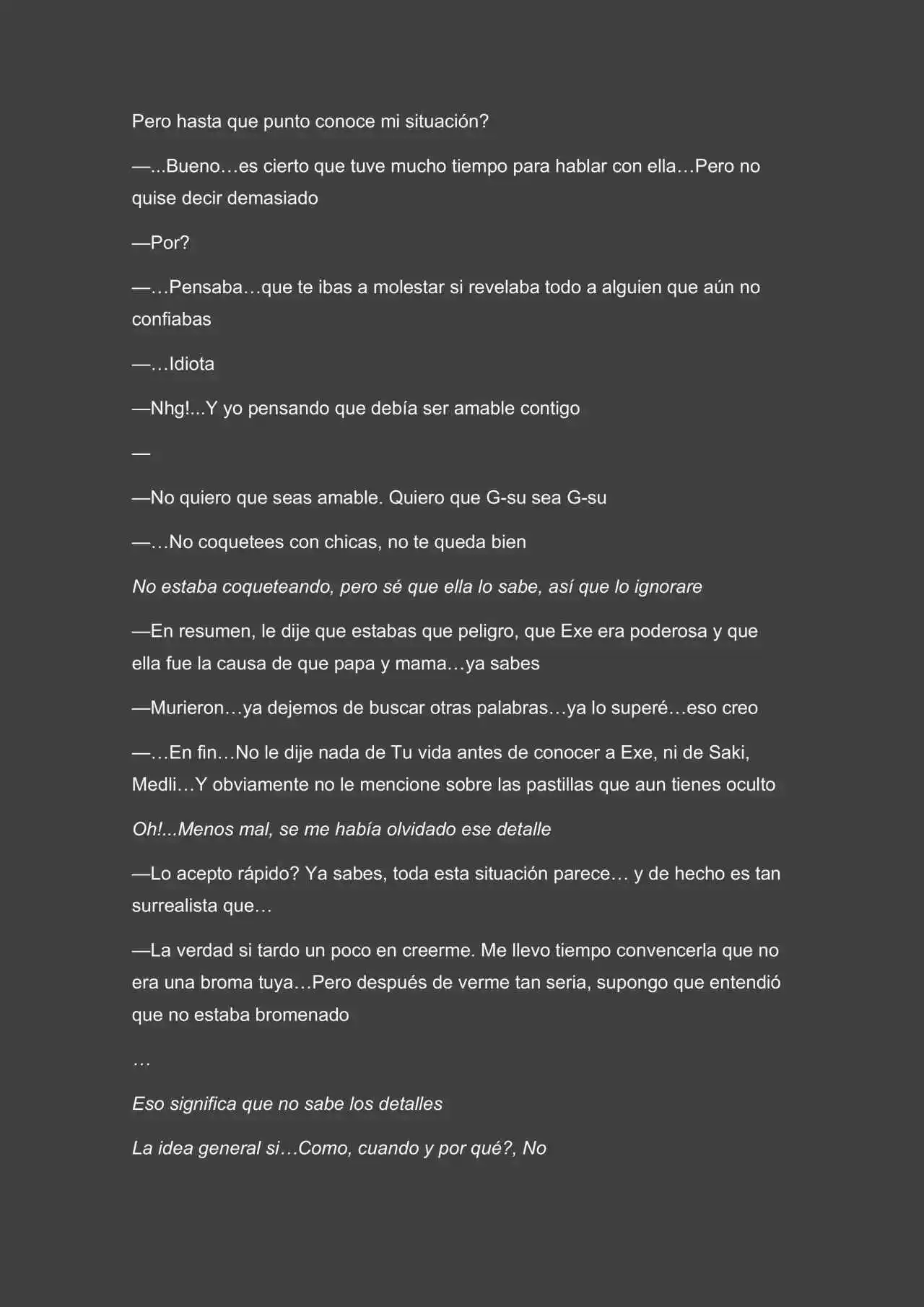 Los Secretos De La Magia Y Sangre (Novela) - Capítulo 19 - Página 4 - LectorTMOo