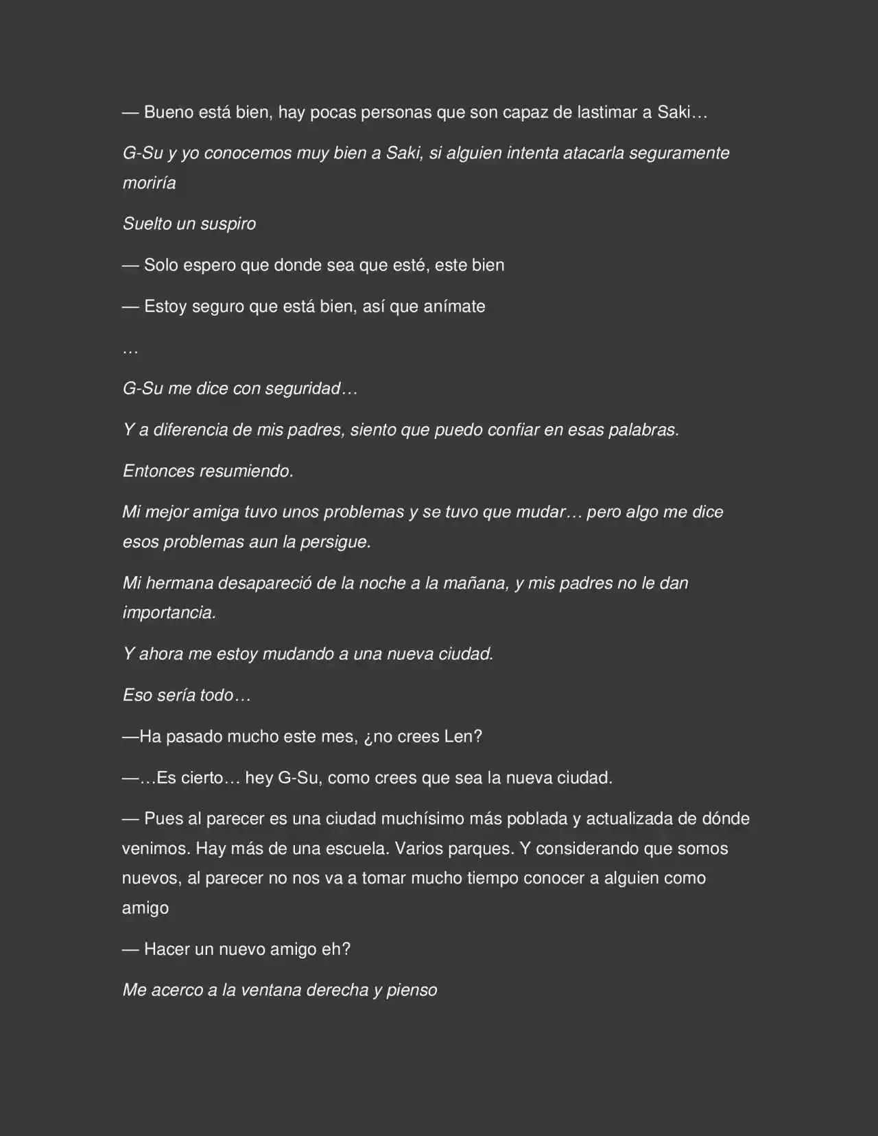 Los Secretos De La Magia Y Sangre (Novela) - Capítulo 3 - Página 4 - LectorTMOo