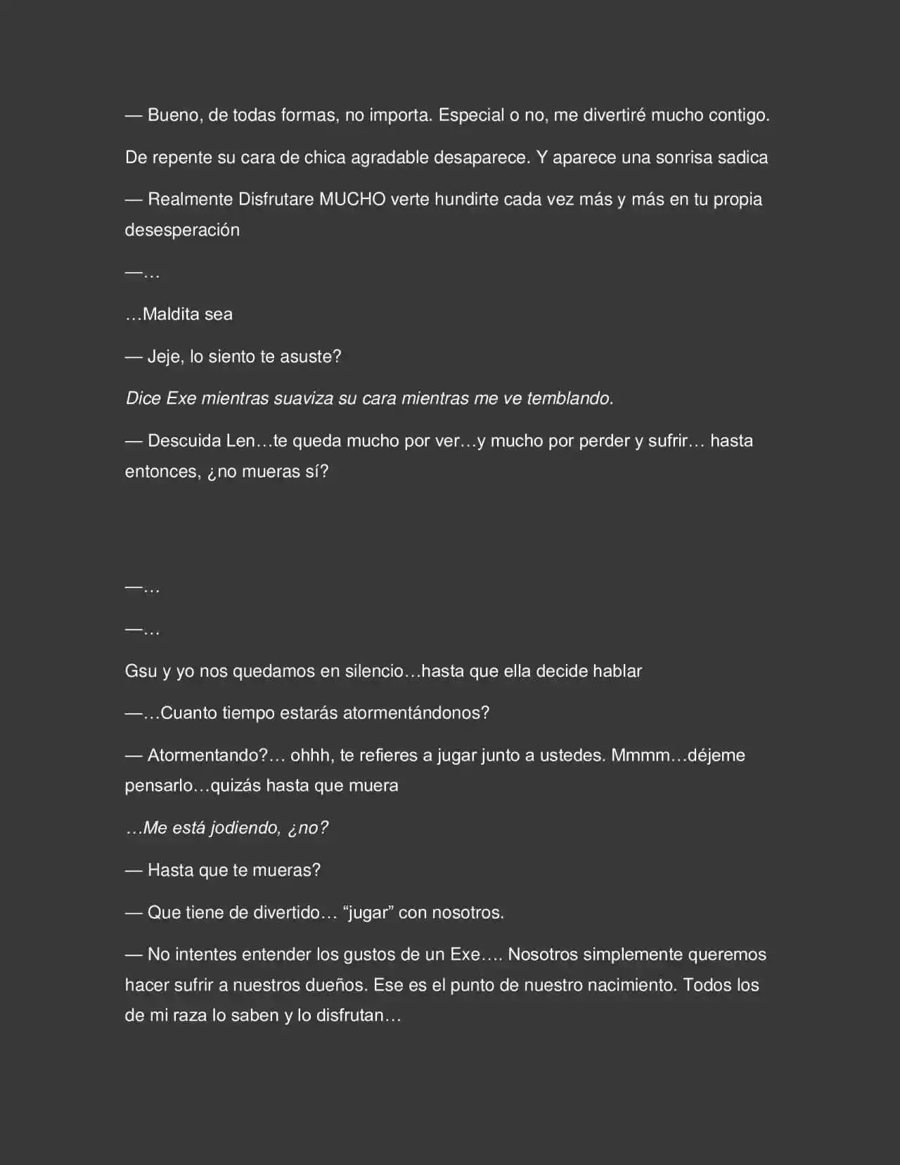 Los Secretos De La Magia Y Sangre (Novela) - Capítulo 5 - Página 4 - LectorTMOo