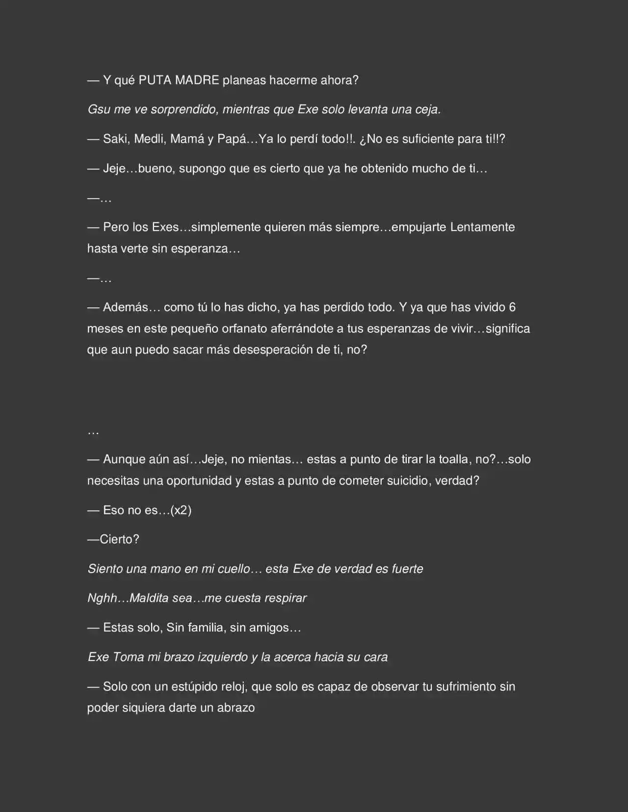 Los Secretos De La Magia Y Sangre (Novela) - Capítulo 5 - Página 5 - LectorTMOo