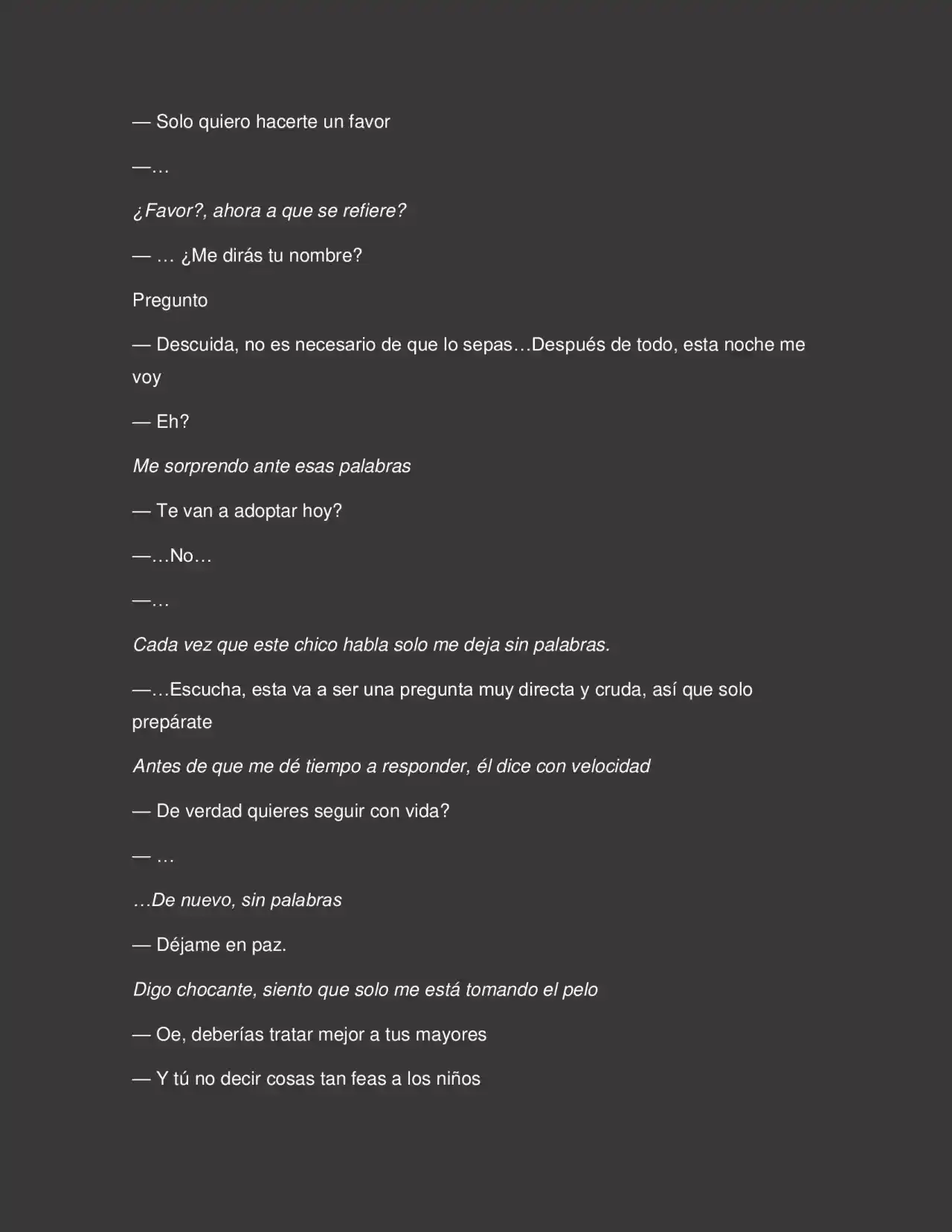 Los Secretos De La Magia Y Sangre (Novela) - Capítulo 5 - Página 9 - LectorTMOo