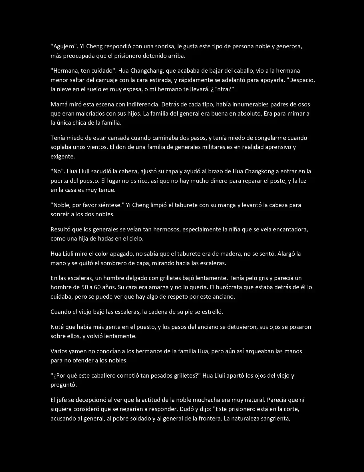 Los Tiempos Pasados En La Precisión... (Novela) - Capítulo 1 - Página 4 - LectorTMOo