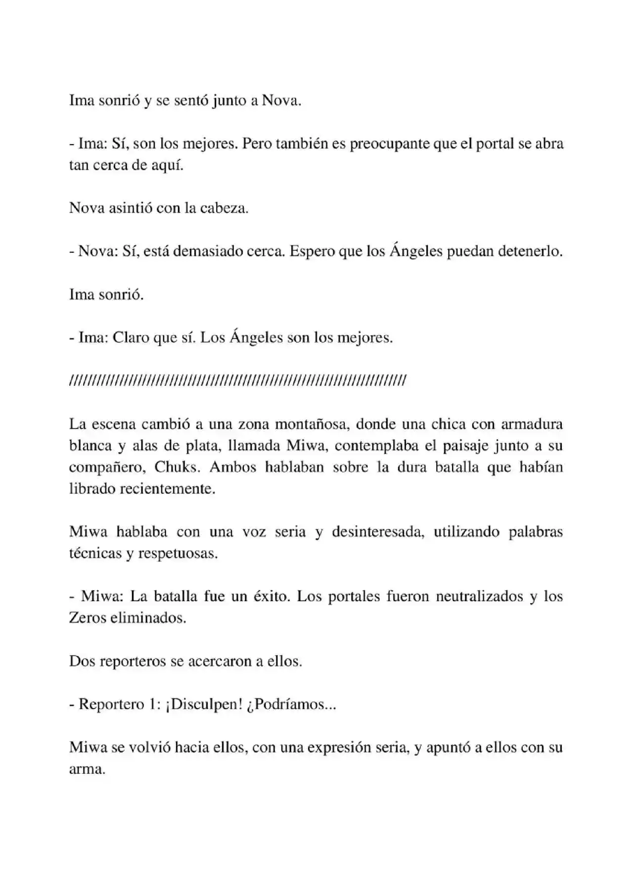 Lost Angels (Novela) - Capítulo 1 - Página 4 - LectorTMOo