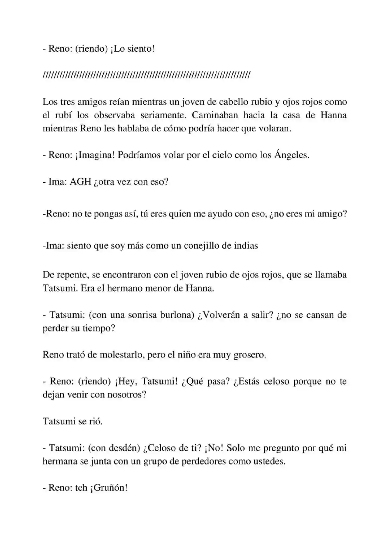 Lost Angels (Novela) - Capítulo 1 - Página 14 - LectorTMOo