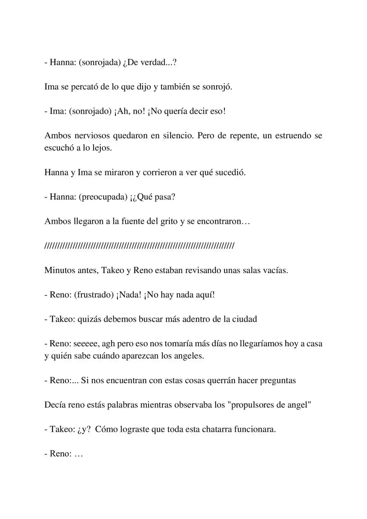 Lost Angels (Novela) - Capítulo 2 - Página 5 - LectorTMOo