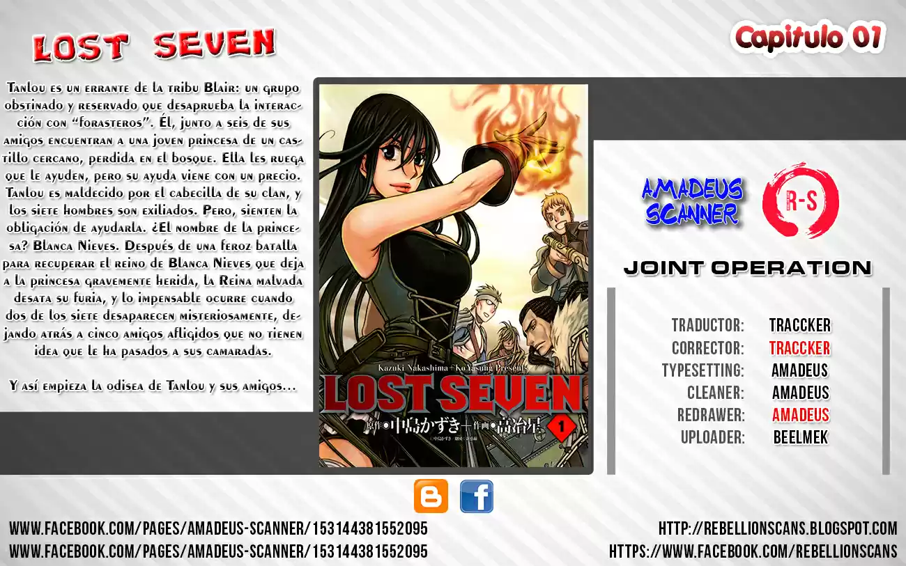 Lost Seven - Capítulo 1 - Página 1 - LectorTMOo