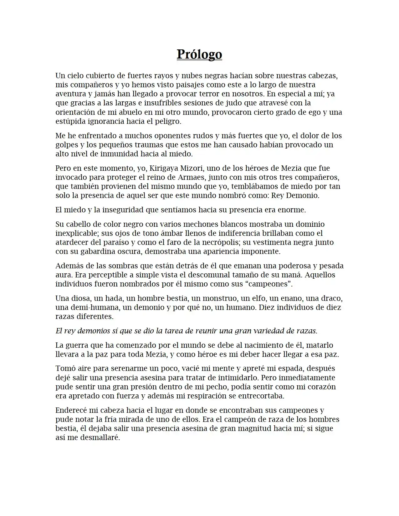 LostPast (Novela) - Capítulo - Página 1 - LectorTMOo