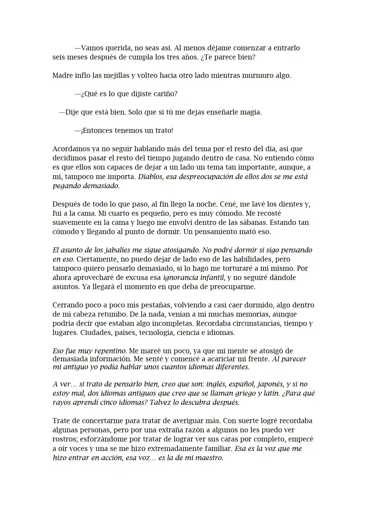 LostPast (Novela) - Capítulo 3 - Página 17 - LectorTMOo