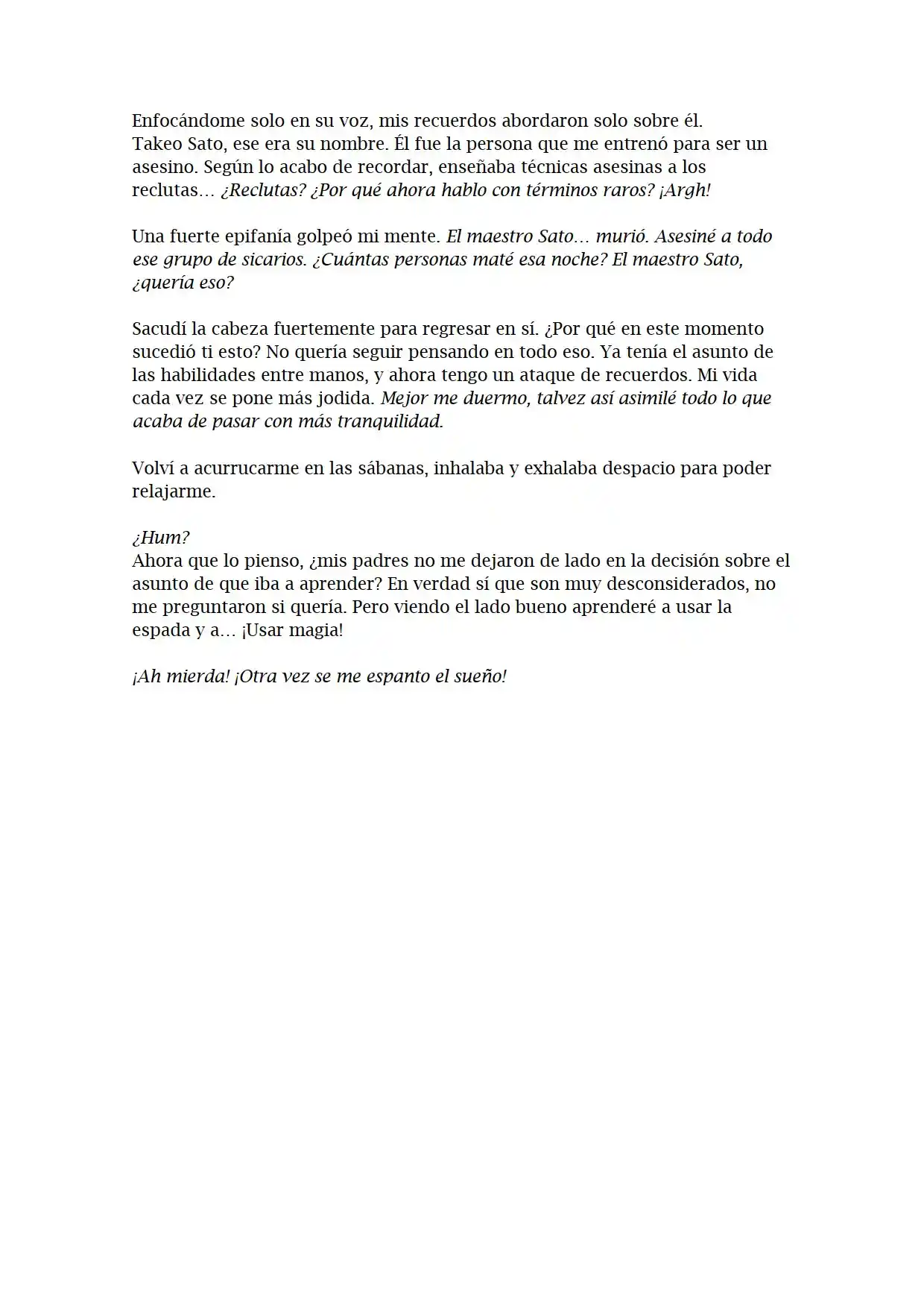 LostPast (Novela) - Capítulo 3 - Página 18 - LectorTMOo