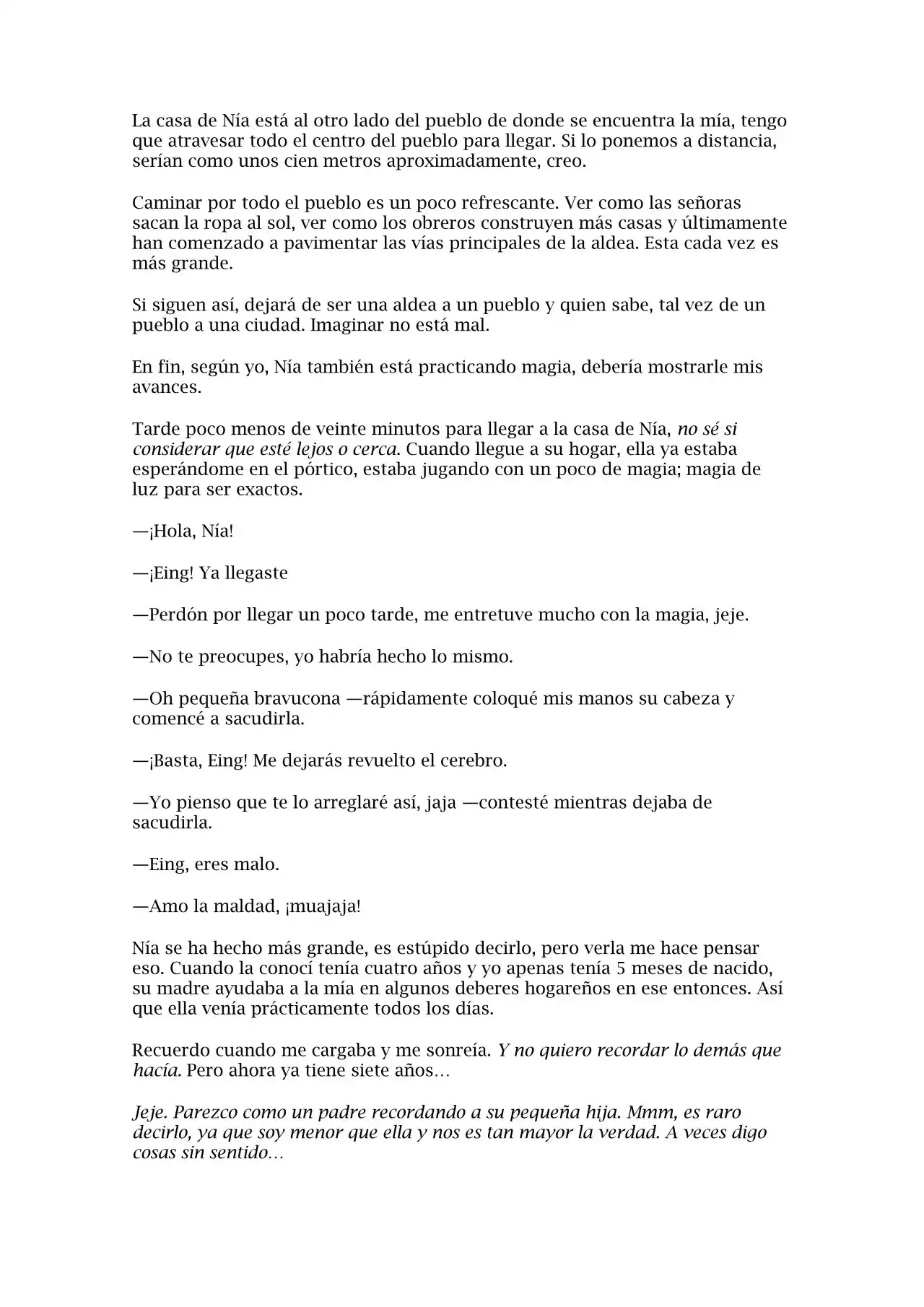 LostPast (Novela) - Capítulo 4 - Página 9 - LectorTMOo