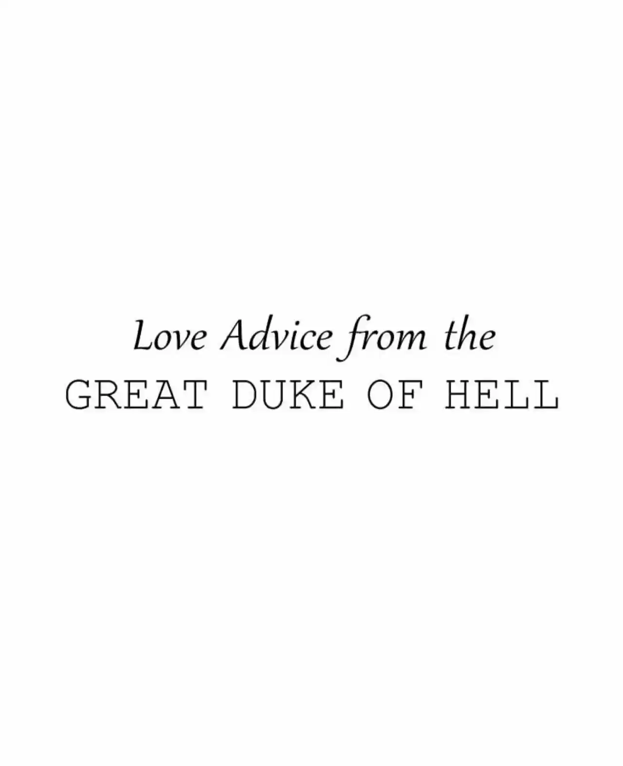 Love Advice From The Great Duke Of Hell - Capítulo 45 - Página 1 - LectorTMOo