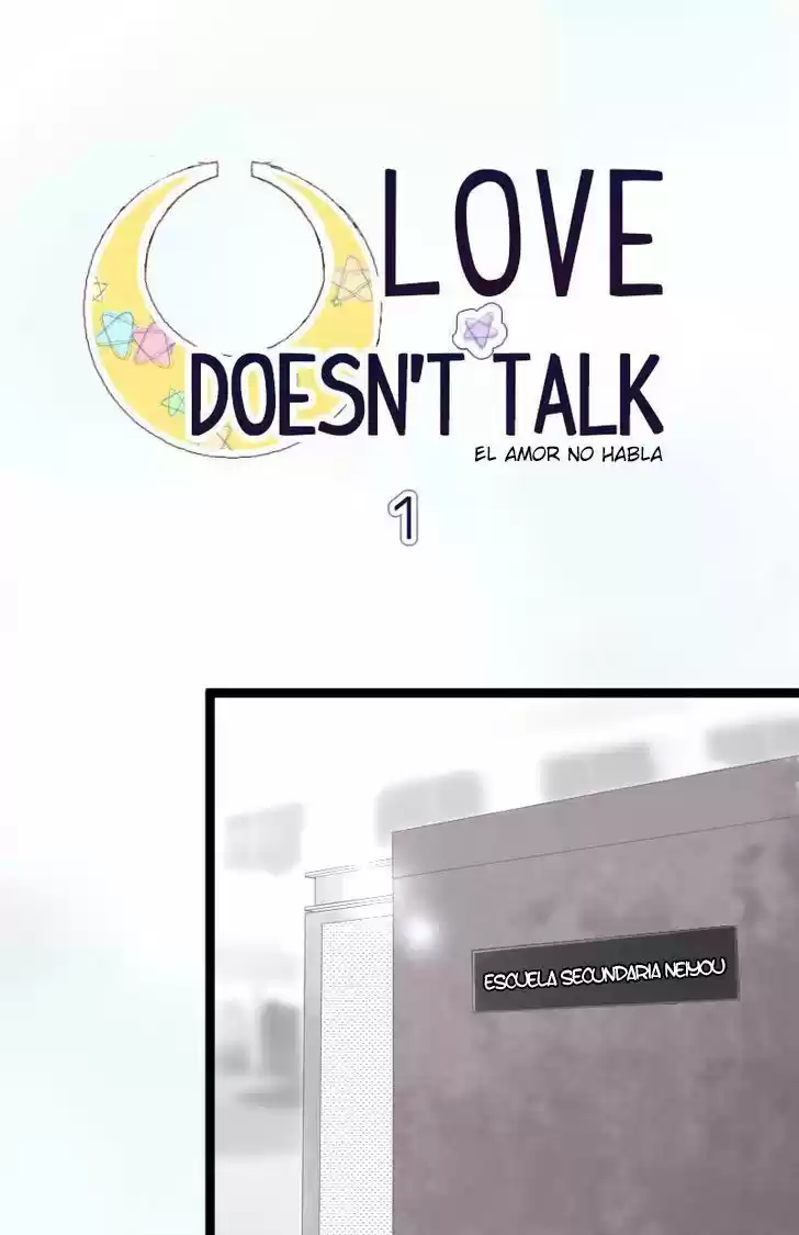 Love Doesn't Talk - Capítulo 1 - Página 2 - LectorTMOo