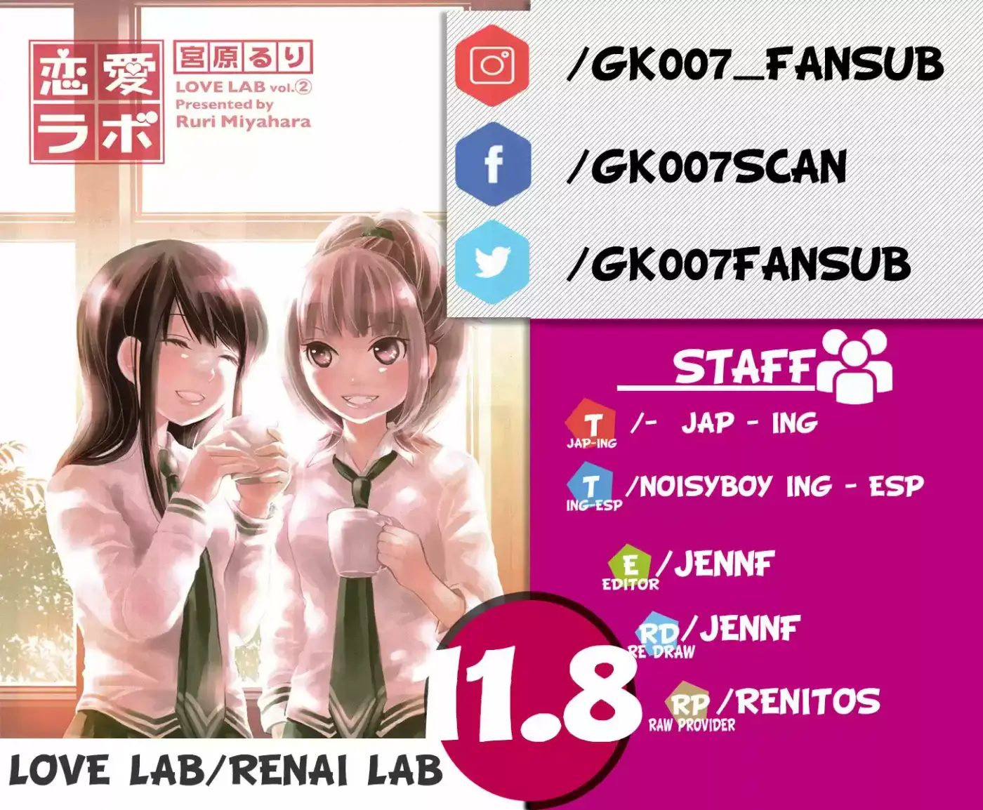 Love Lab/ Renai Lab - Capítulo 85 - Página 1 - LectorTMOo