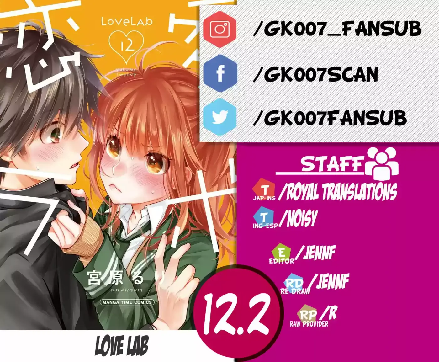 Love Lab/ Renai Lab - Capítulo 91 - Página 1 - LectorTMOo