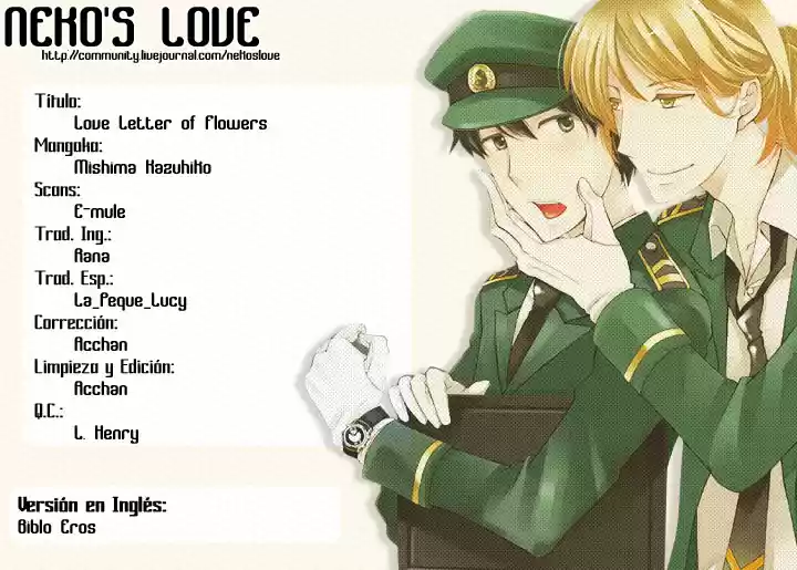 Love Letter Of Flowers - Capítulo 6 - Página 1 - LectorTMOo