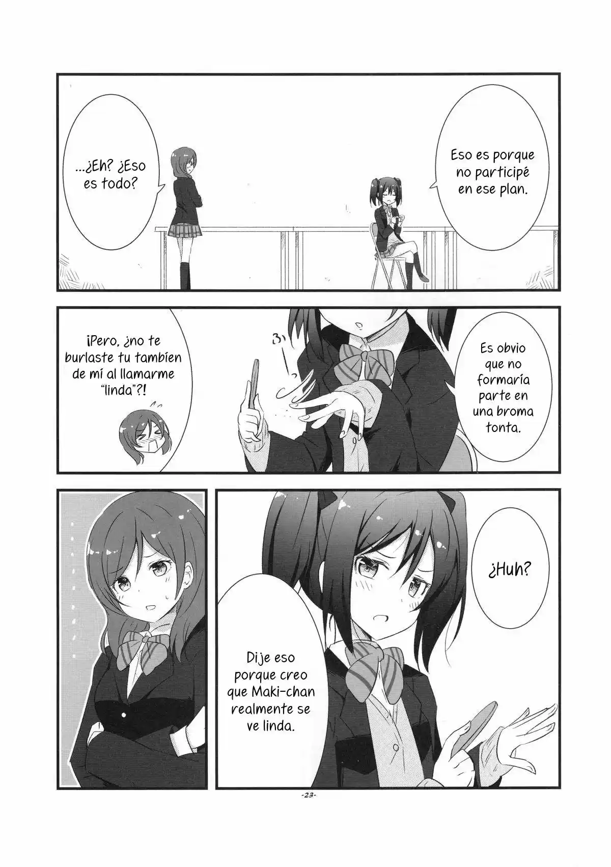 Love Live: Nico Leak - Capítulo  - Página 22 - LectorTMOo