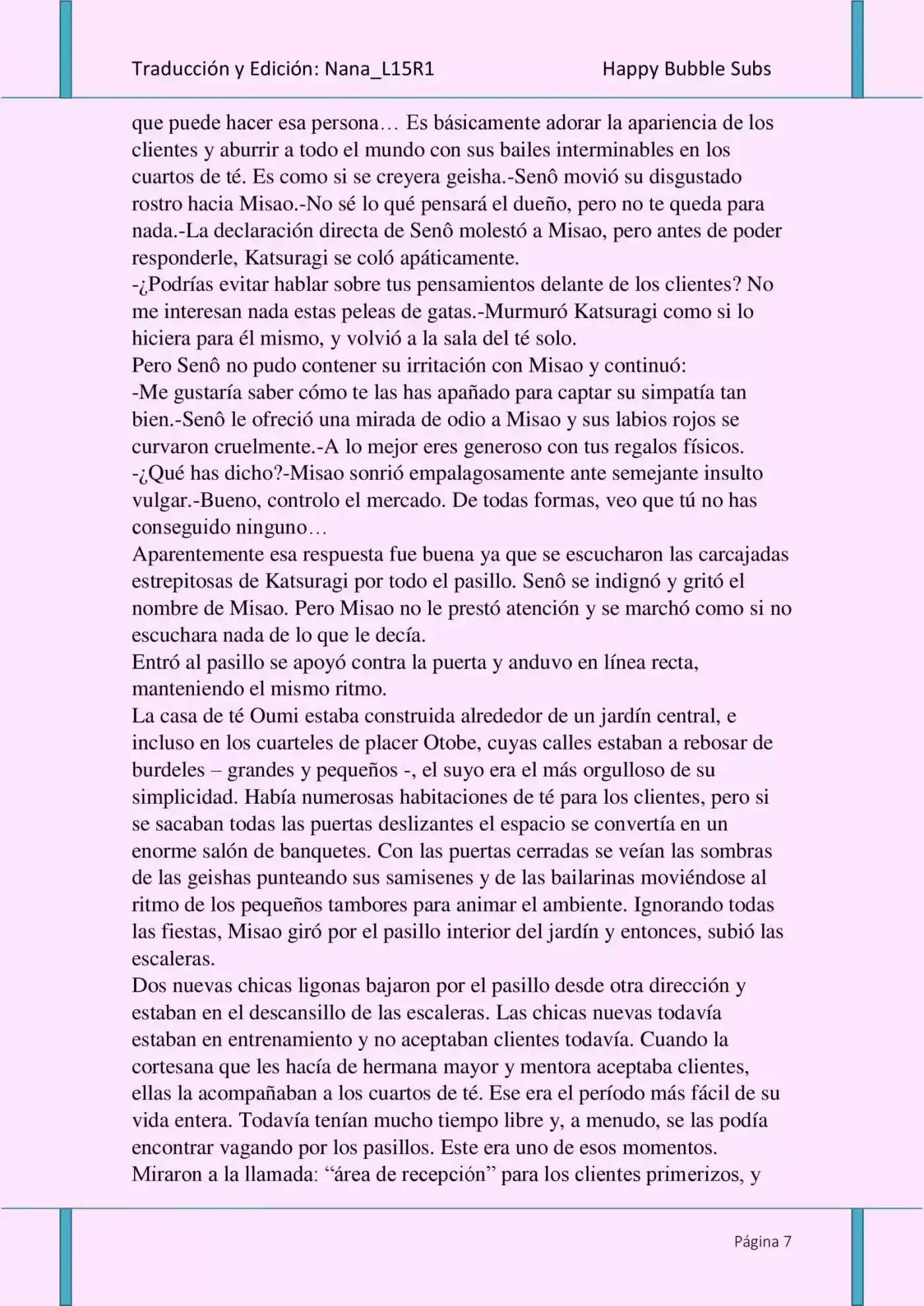 Love Water (Novela) - Capítulo 1 - Página 7 - LectorTMOo