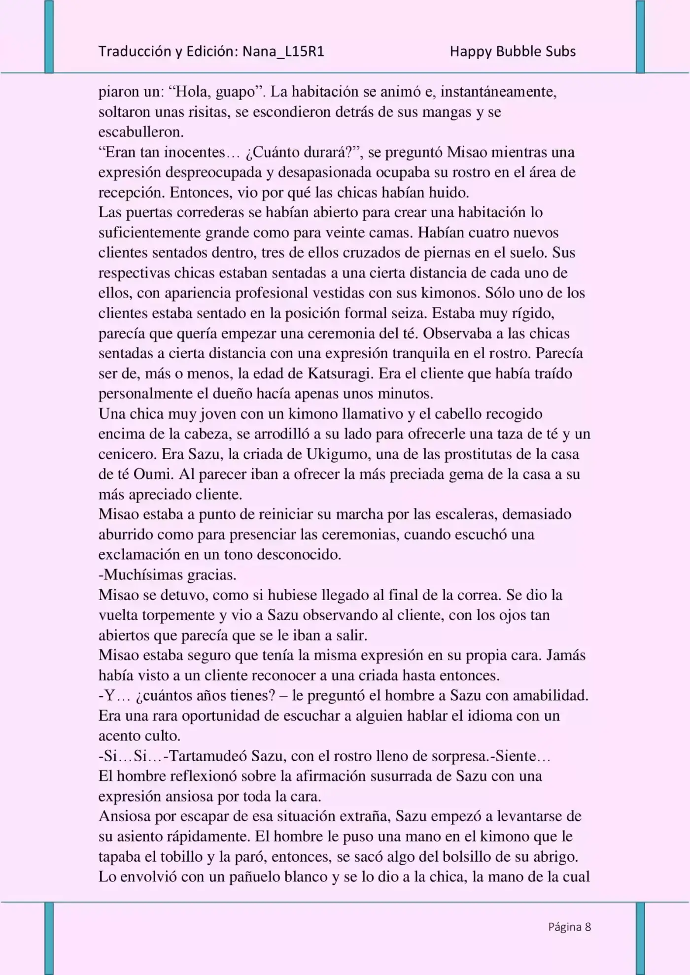 Love Water (Novela) - Capítulo 1 - Página 8 - LectorTMOo