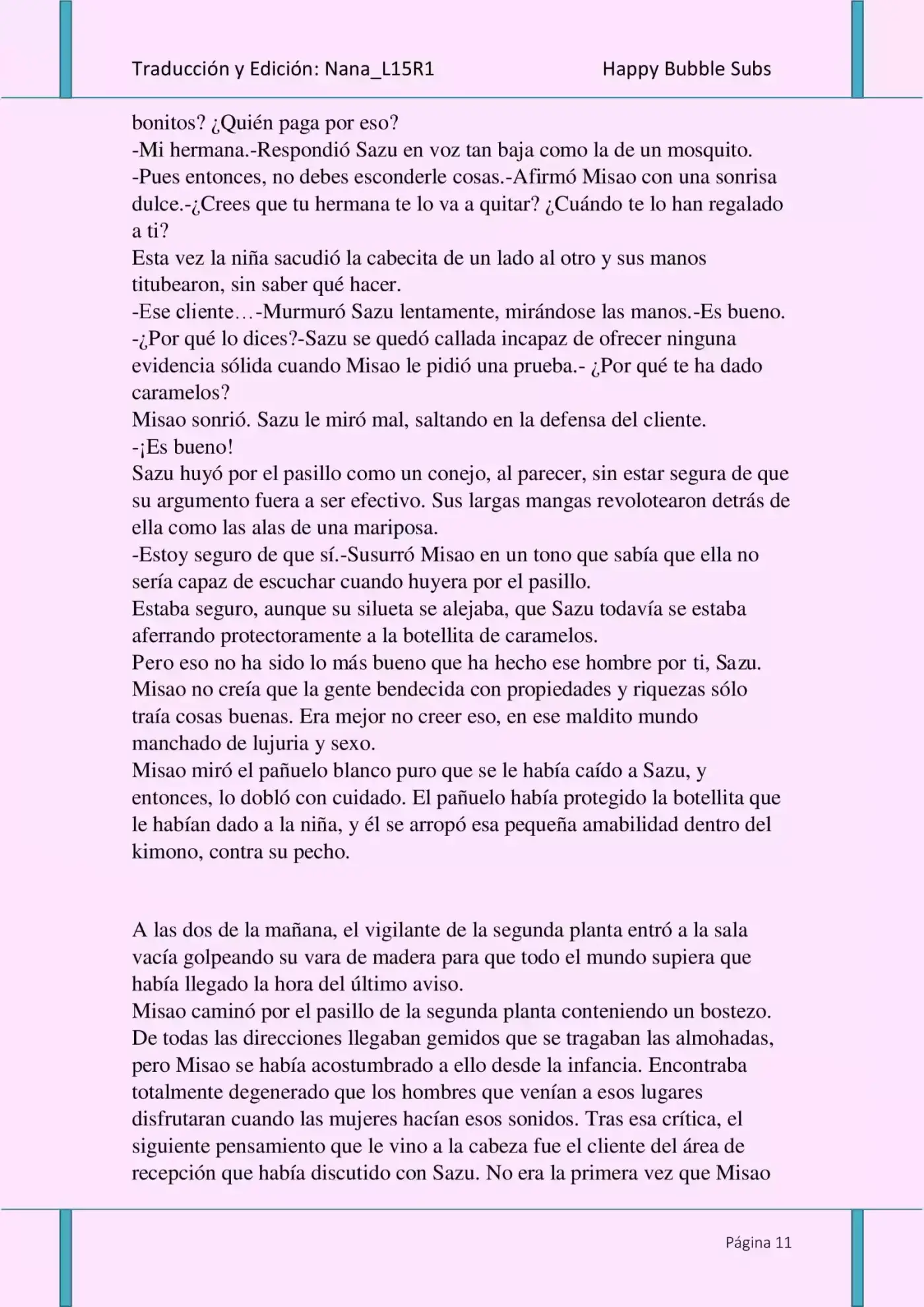 Love Water (Novela) - Capítulo 1 - Página 11 - LectorTMOo