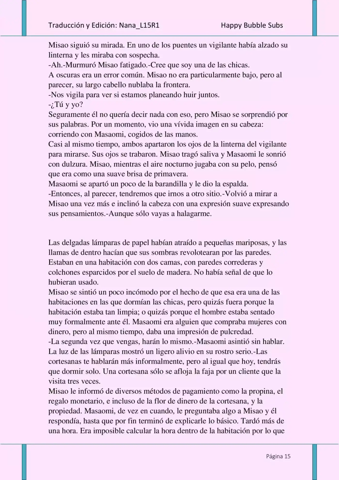 Love Water (Novela) - Capítulo 1 - Página 15 - LectorTMOo
