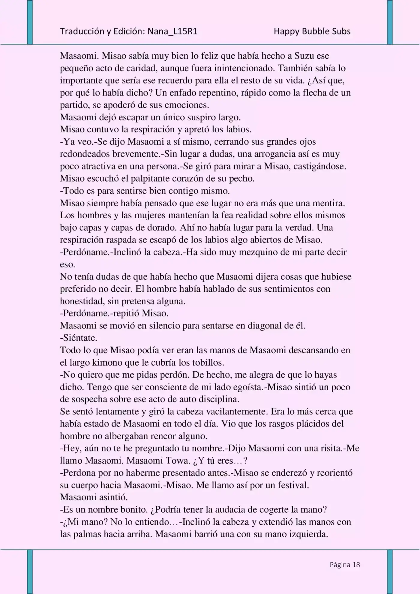 Love Water (Novela) - Capítulo 1 - Página 18 - LectorTMOo
