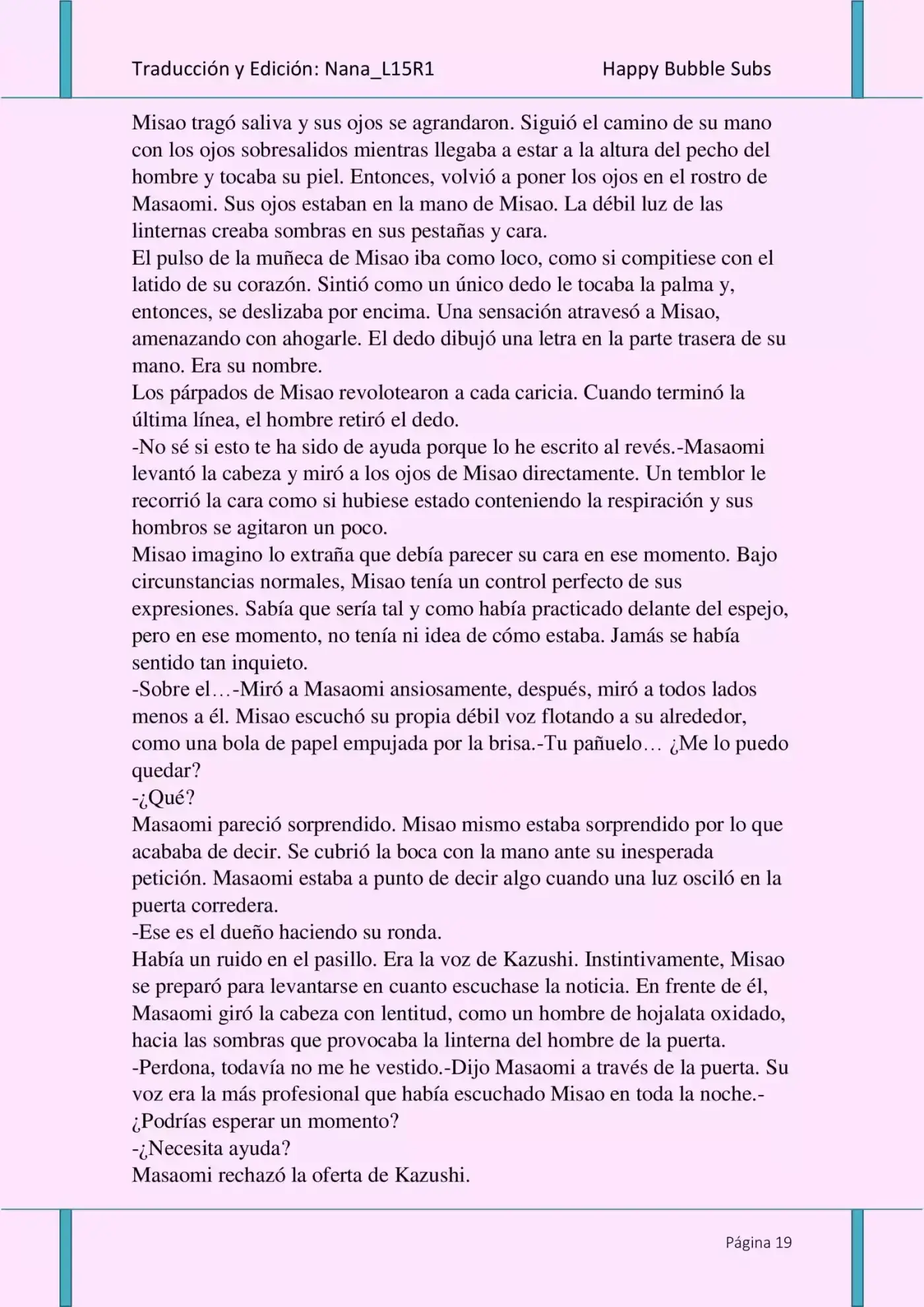 Love Water (Novela) - Capítulo 1 - Página 19 - LectorTMOo